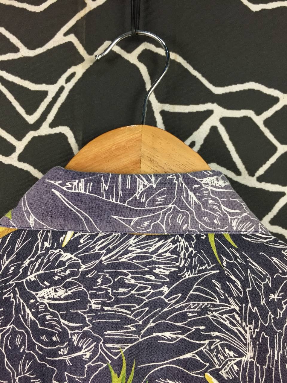 Vintage Vtg Foret Safari Animal Tropical All-Over Print Camp Shirt Size US L / EU 52-54 / 3 - 11 Thumbnail
