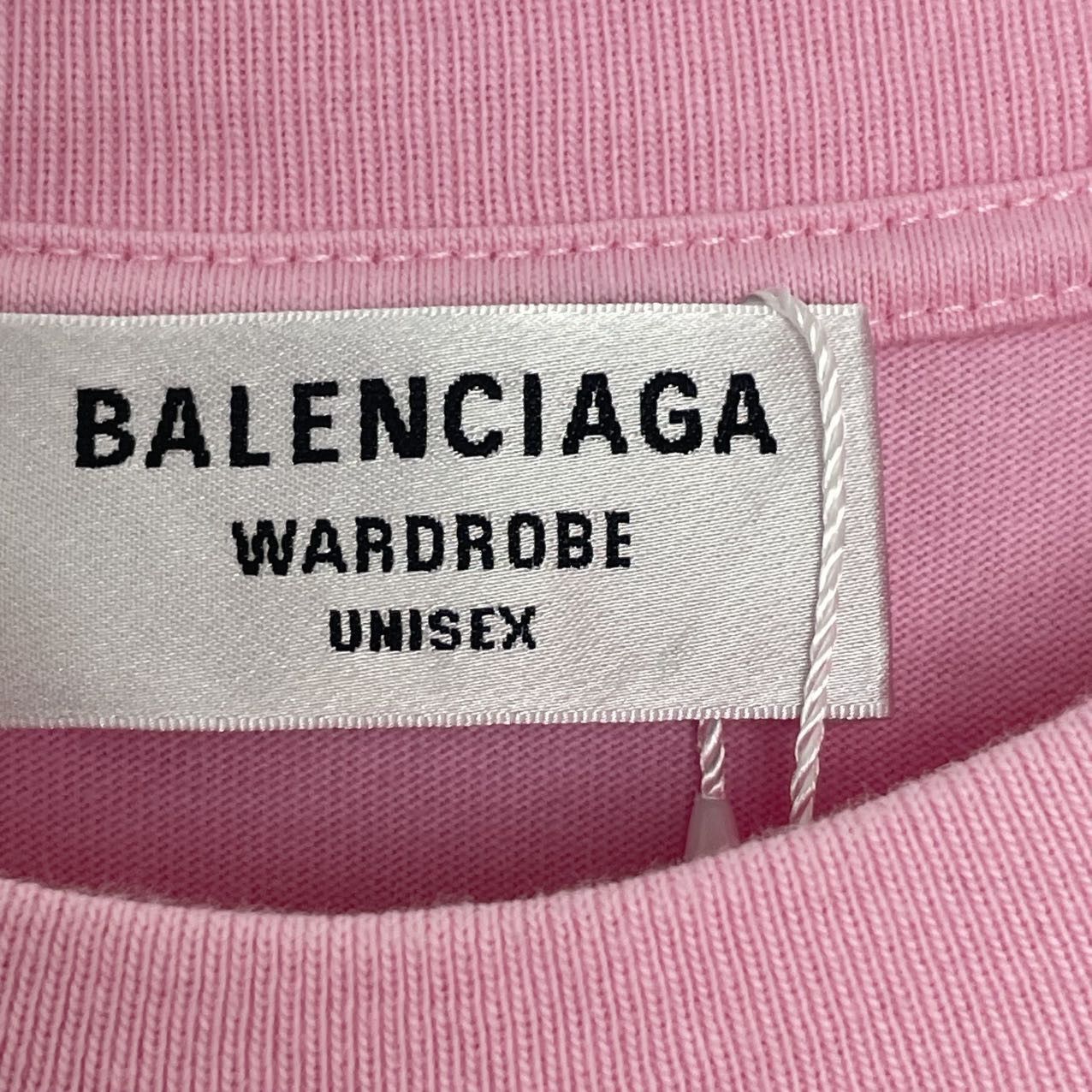 Balenciaga Balenciaga Pink Vintage Jersey Drop Shoulder T-Shirt K26WX Size US M / EU 48-50 / 2 - 5 Thumbnail
