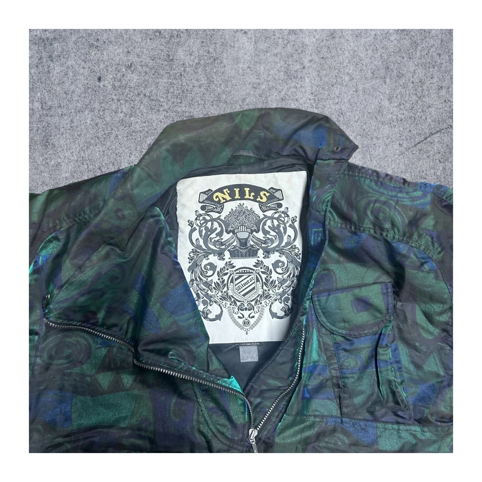 Vintage NILS Vtg. Blue Ski Jacket Size 8 Womens Pockets Shiny Metall Size US XXS / EU 40 - 9 Thumbnail
