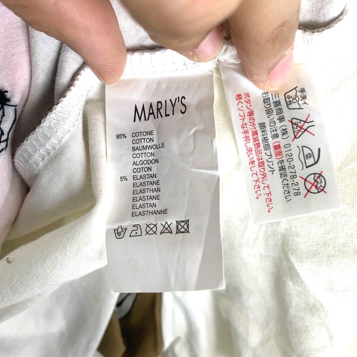 Vintage Vintage MARLY’S LAGNERINI Made In Italy Flower Tee Shirt Size S / US 4 / IT 40 - 6 Thumbnail