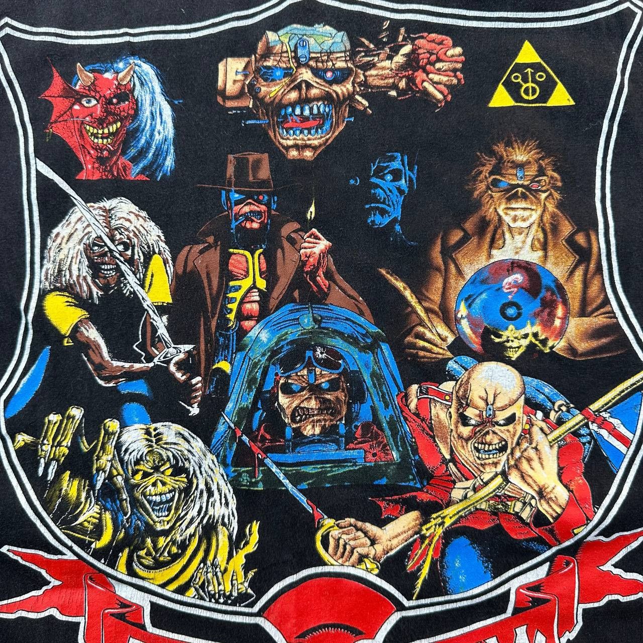 Band Tees RARE Vintage Iron Maiden Shirt 1989 Limited Size US XL / EU 56 / 4 - 10 Thumbnail