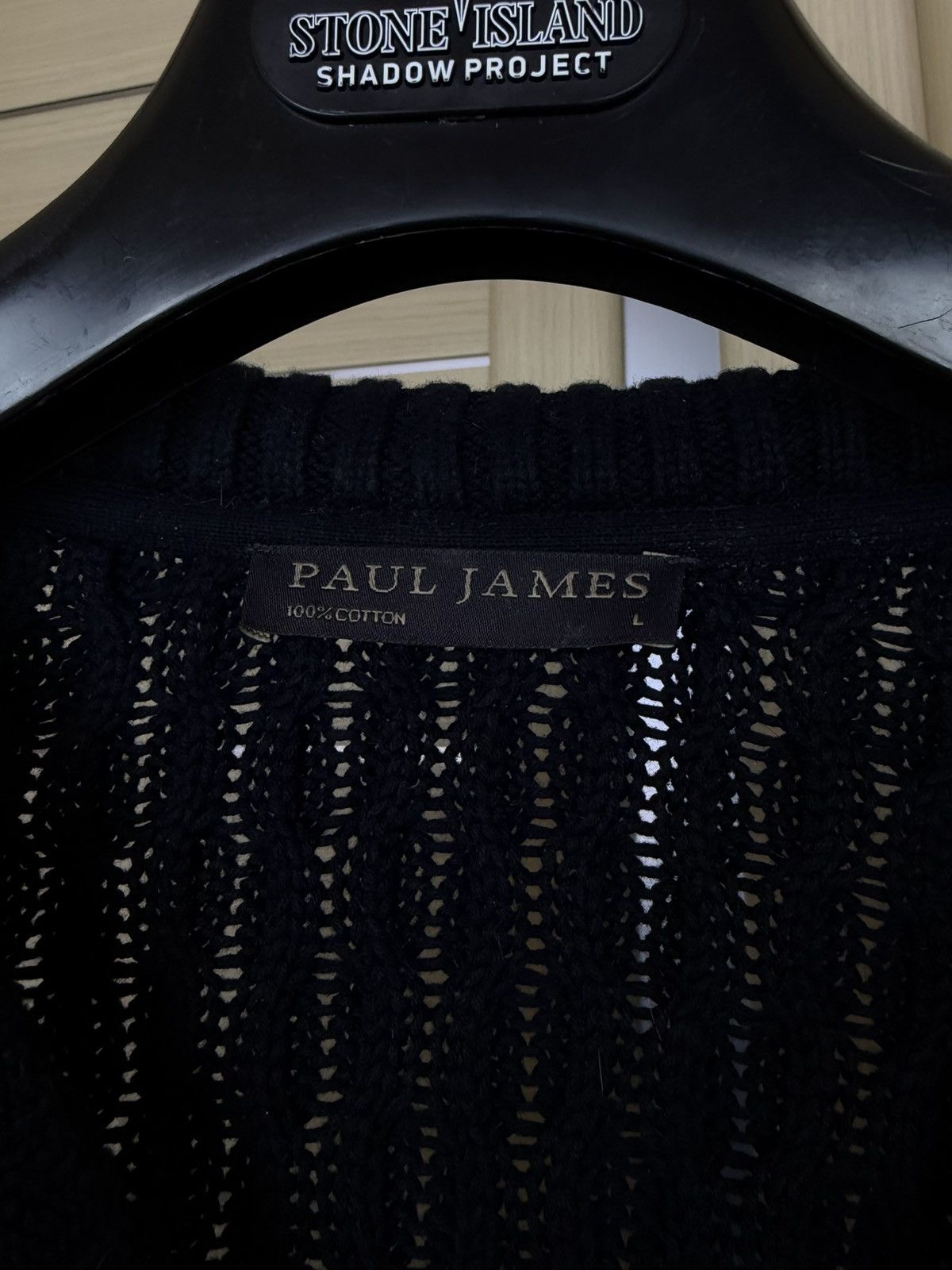Paul James Paul James Men’s Chunky Cotton Fisherman’s Jumper Sweater Size US L / EU 52-54 / 3 - 9 Thumbnail