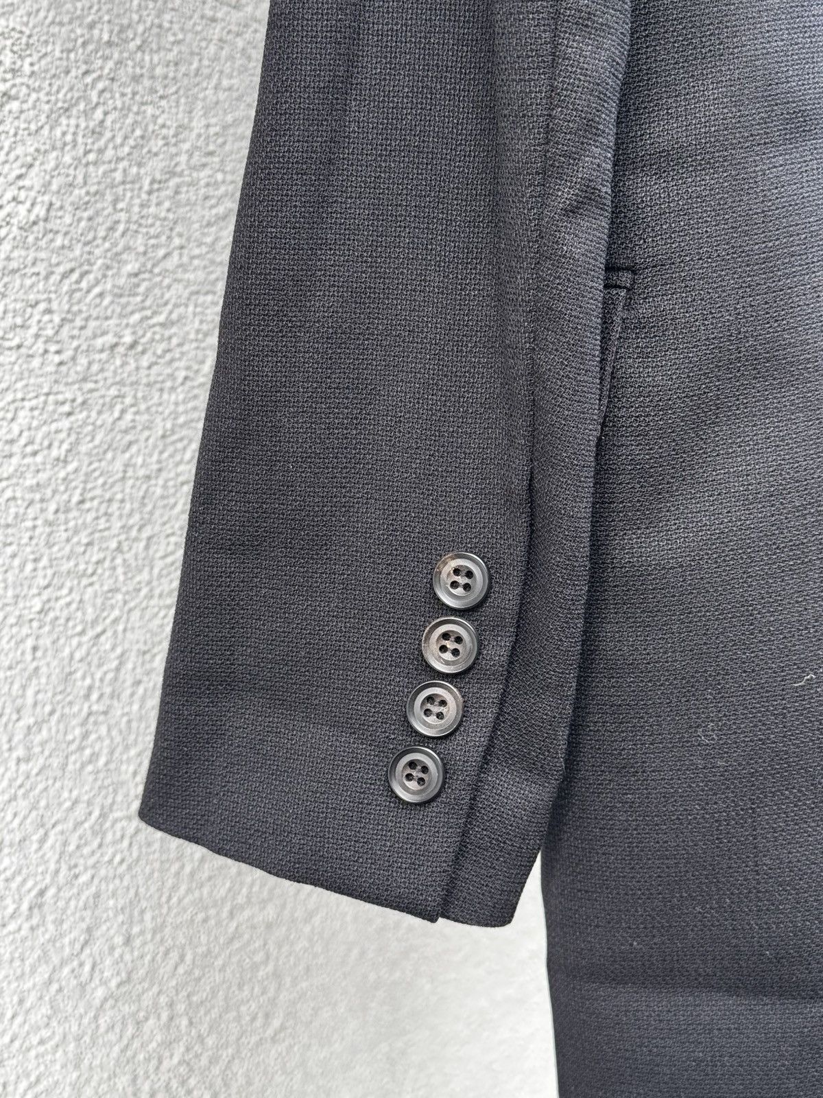 ato ato Long Tailored Jacket, Chesterfield Coat, Single-Breasted Size 44R - 10 Thumbnail