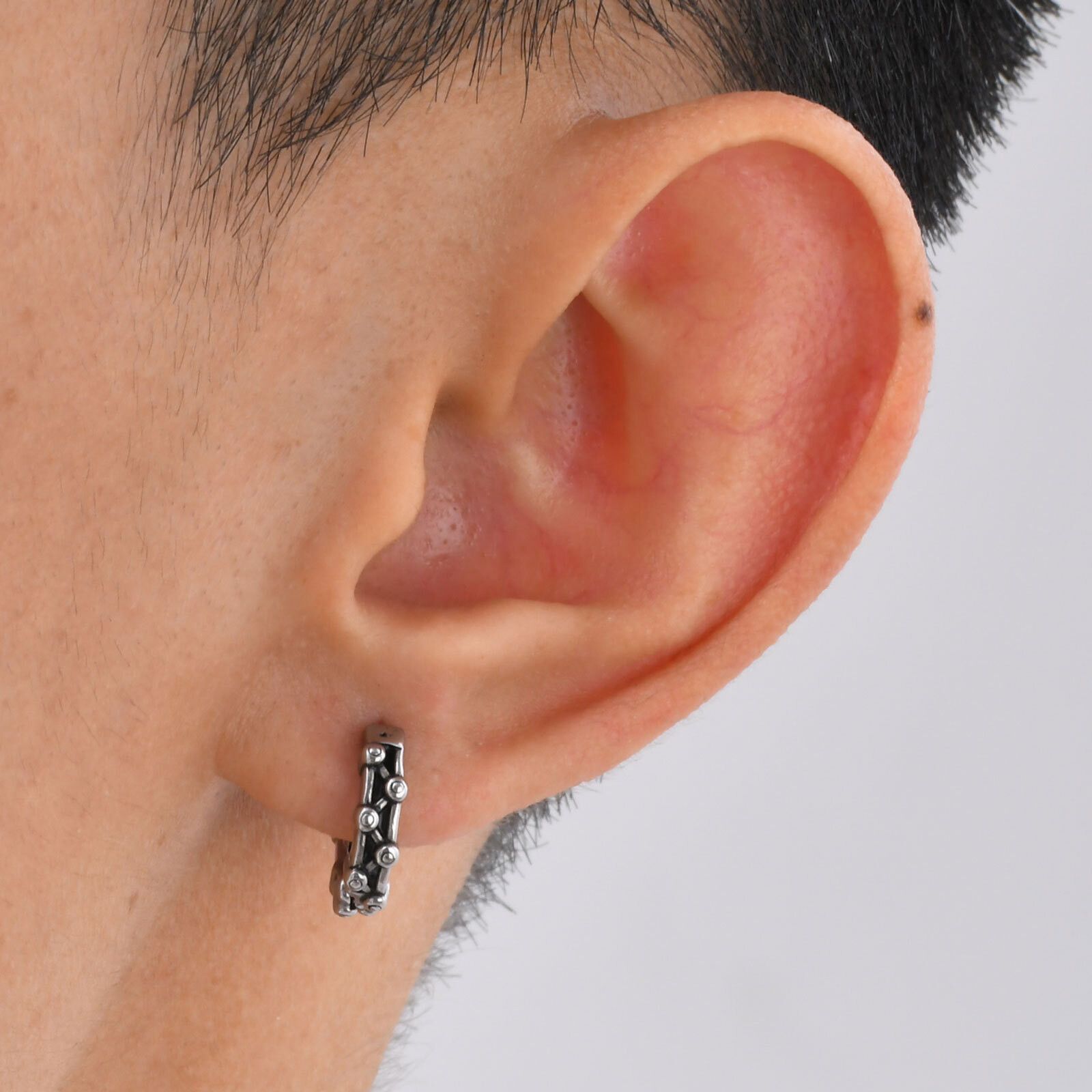 Japanese Brand × Jewelry Retro Fashion Irregular Hoop Earrings Size ONE SIZE - 5 Thumbnail