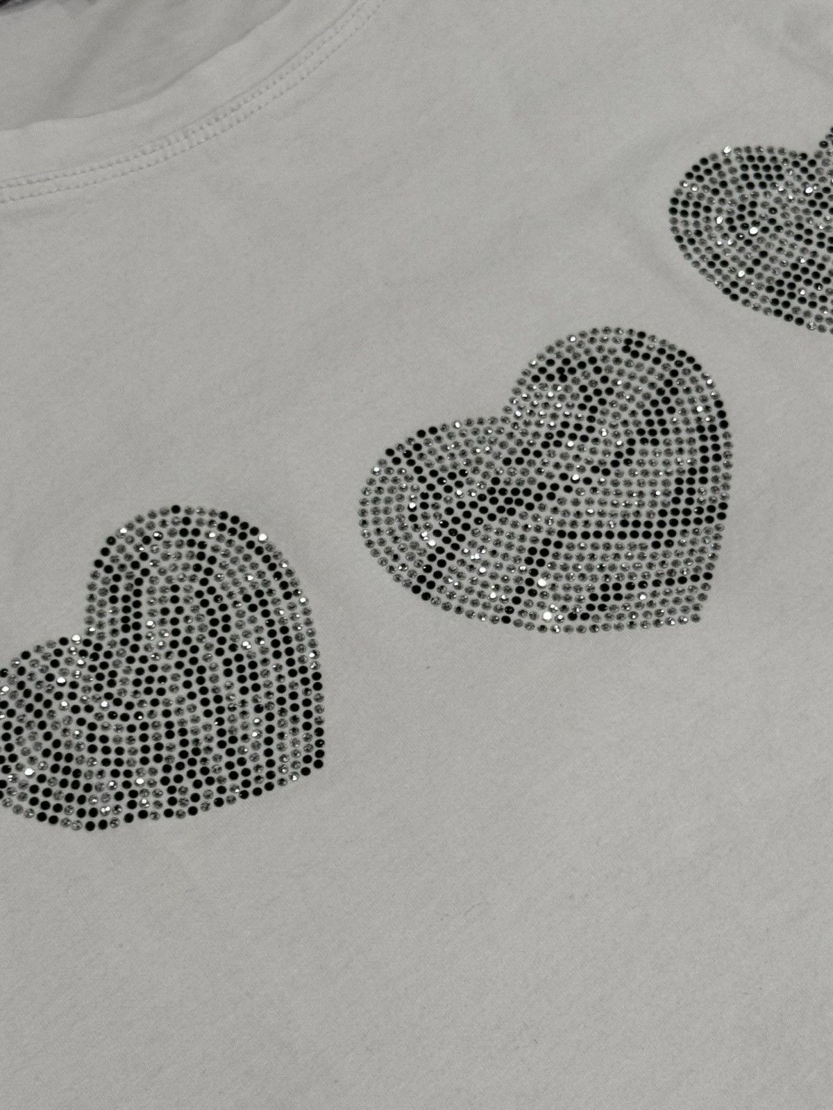 Vintage Vintage Evidence Rhinestone T Shirt Size S / US 4 / IT 40 - 3 Thumbnail