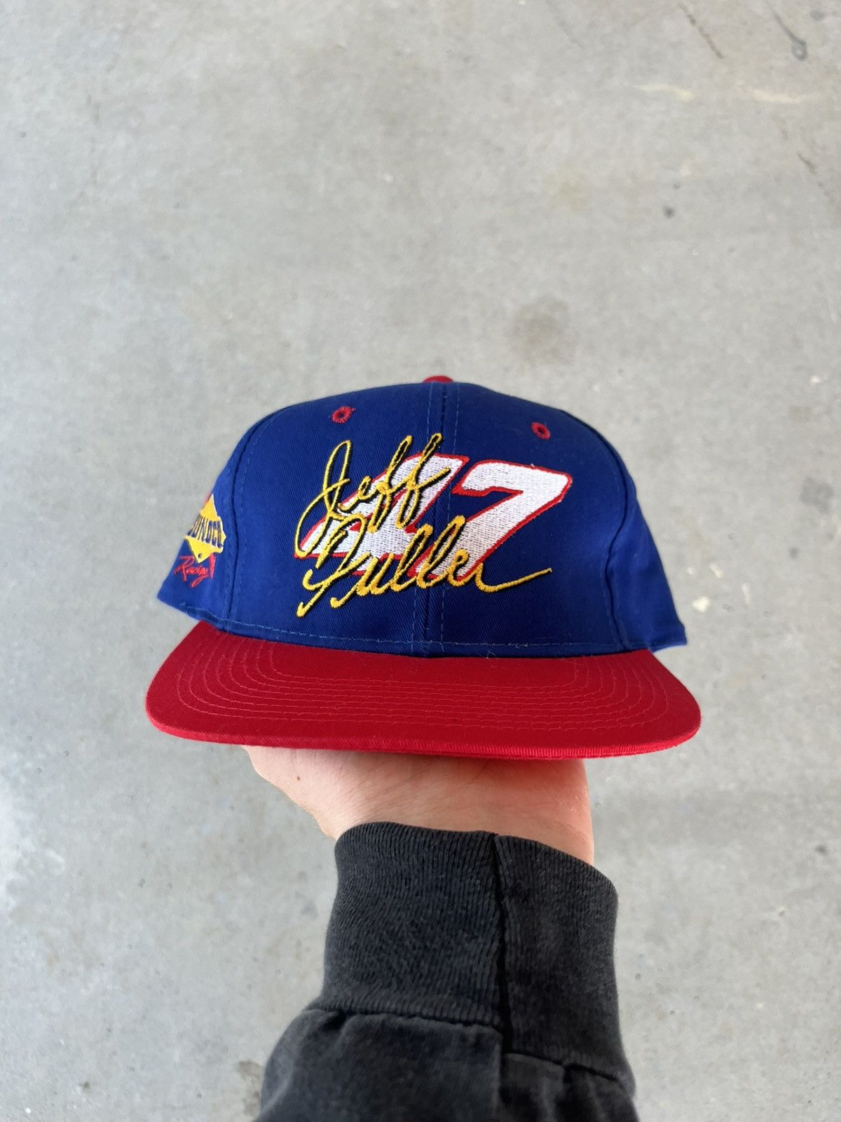 NASCAR Vintage #47 Jeff Fuller Nascar Rookie of the Year Hat Size ONE SIZE - 1 Thumbnail