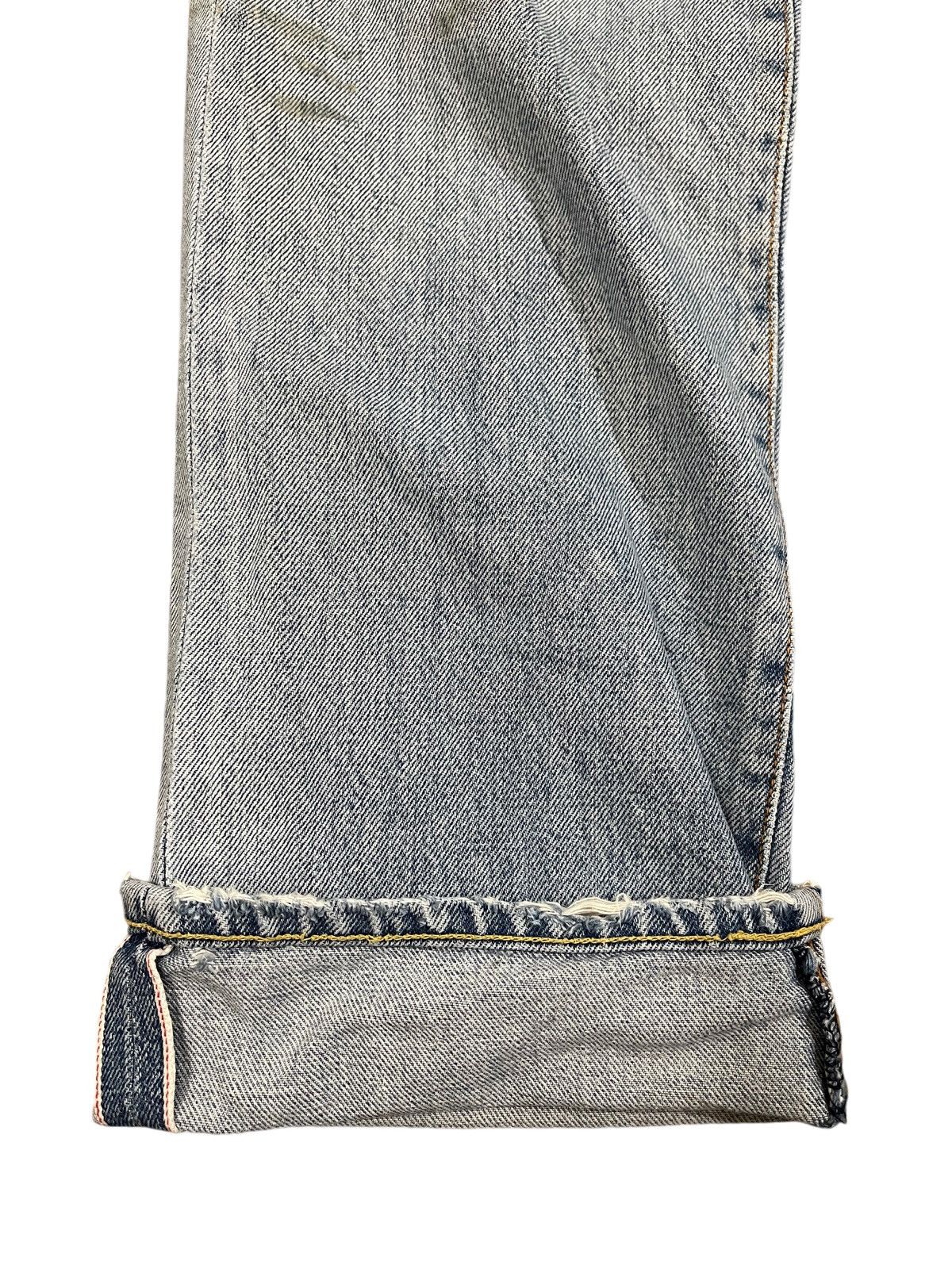 Japanese Brand Vintage Japanese Brand Selvedge Distressed Denim Size US 29 - 5 Thumbnail