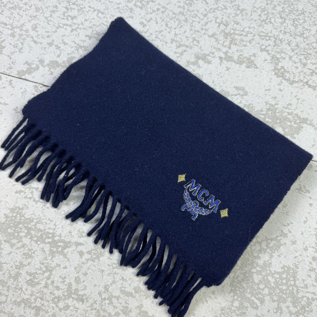 MCM MCM Wool Scarf / Muffler / Neckwear - as010 Size ONE SIZE - 6 Thumbnail