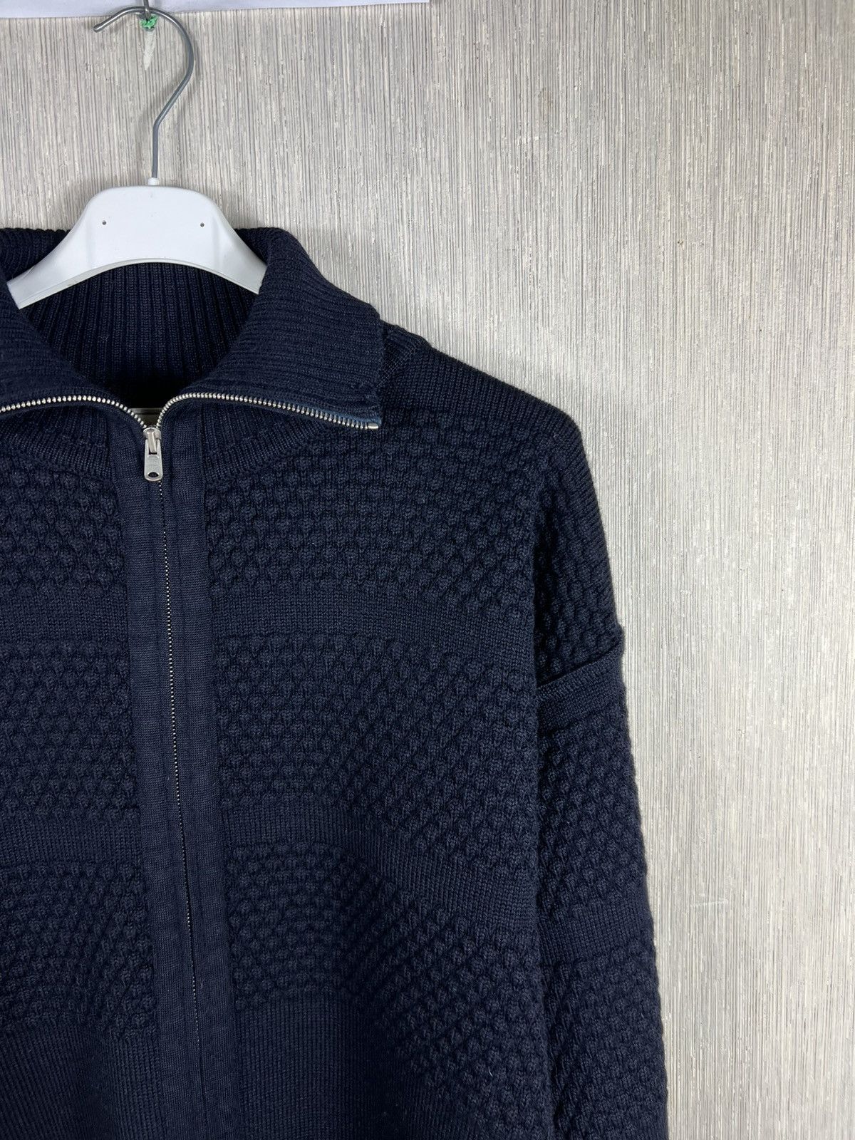 S.N.S. Herning Vintage S.N.S. Herning fisherman knit wool cardigan sweater Size US XXL / EU 58 / 5 - 4 Thumbnail