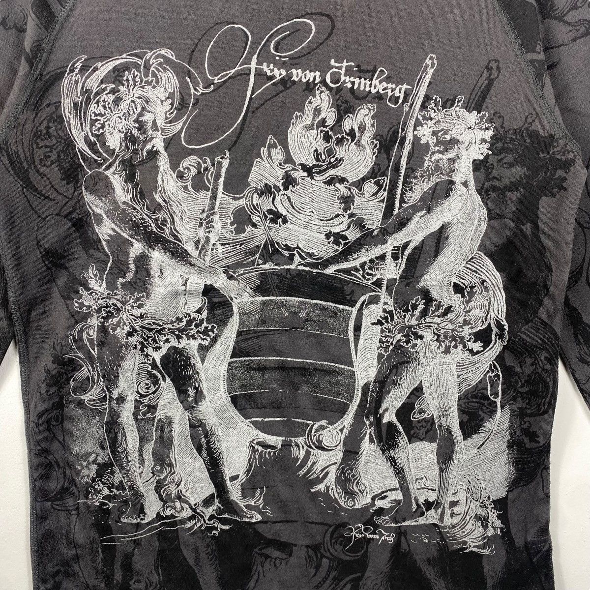 Japanese Brand MOTEL Die Ameisen Fullprint Graphic Longsleeve Tee Shirt Size US M / EU 48-50 / 2 - 2 Thumbnail
