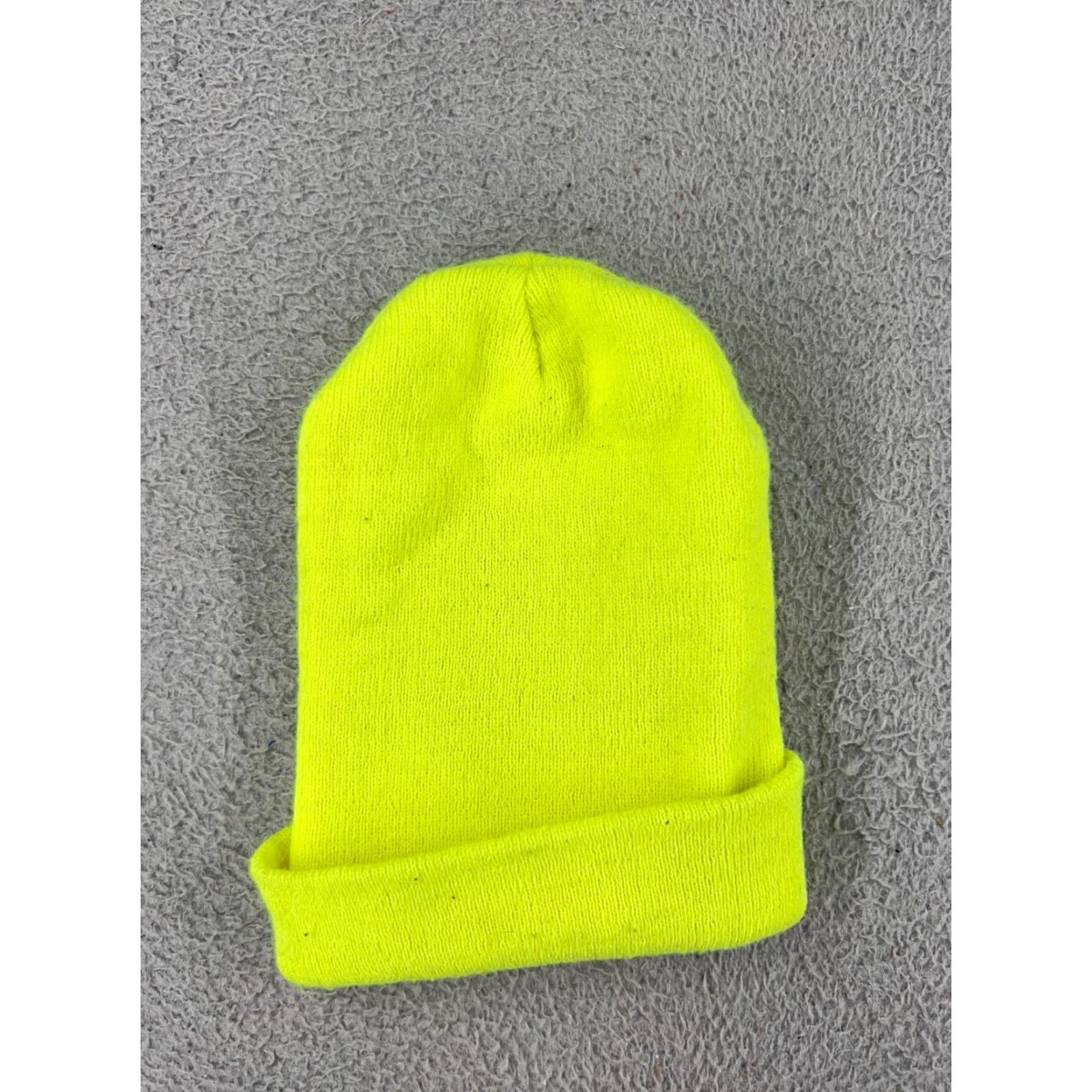 Carhartt Carhartt Beanie Hat Adult One Size Yellow Knit Acrylic Winter High Visibility Size ONE SIZE - 3 Thumbnail