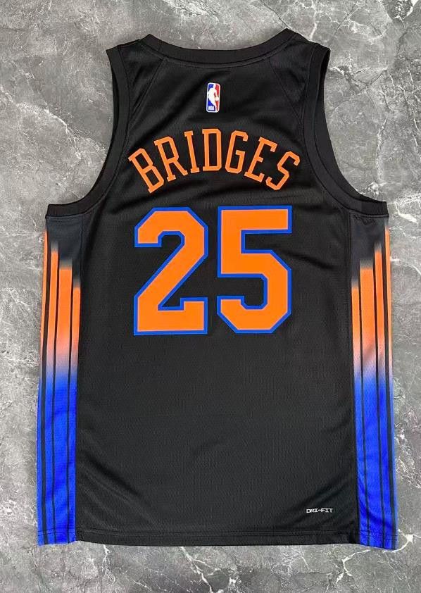 NBA 26 New York Knicks #25 Bridges Jersey Size US M / EU 48-50 / 2 - 1 Thumbnail