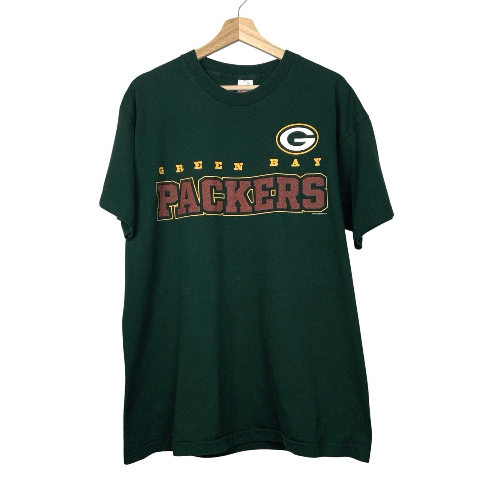 Other Vintage 90s Green Bay Packers NFL Football Green T Shirt XL Size US XL / EU 56 / 4 - 1 Thumbnail