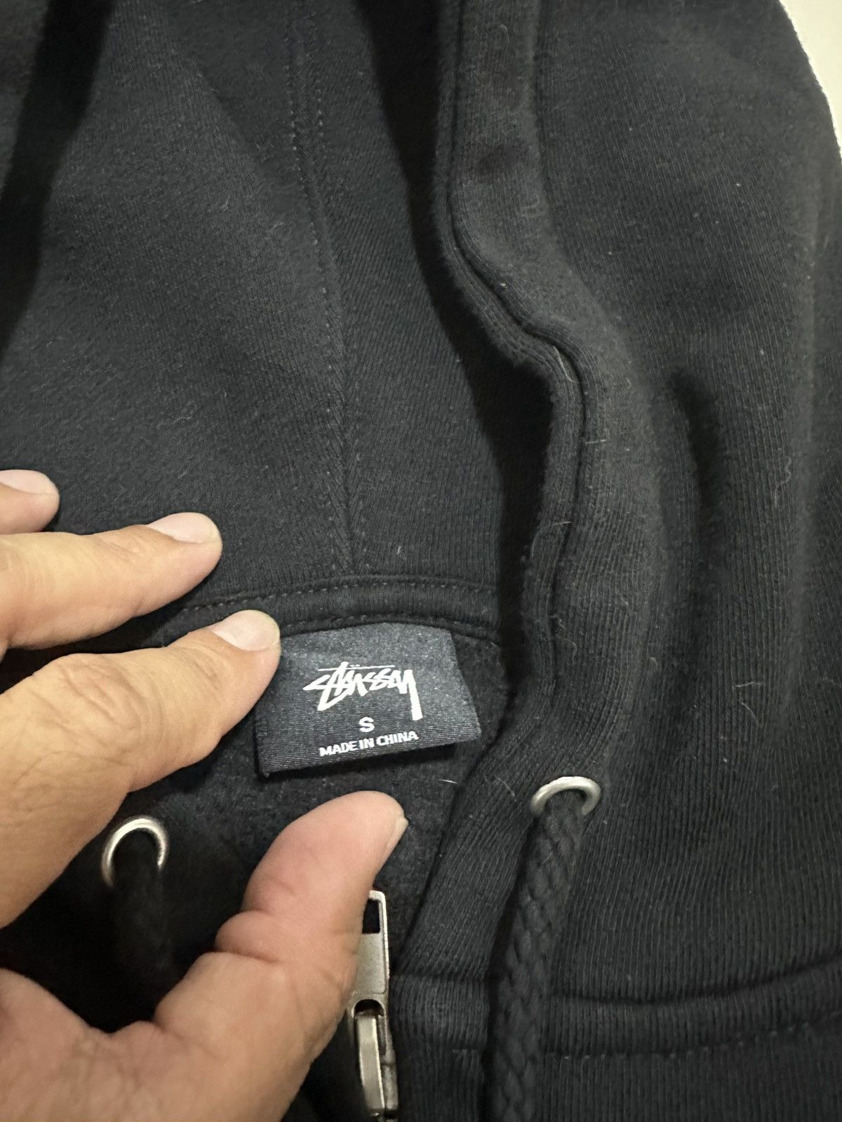 Stussy Stussy Zipper Hoodie Big Logo Design Size US S / EU 44-46 / 1 - 4 Thumbnail