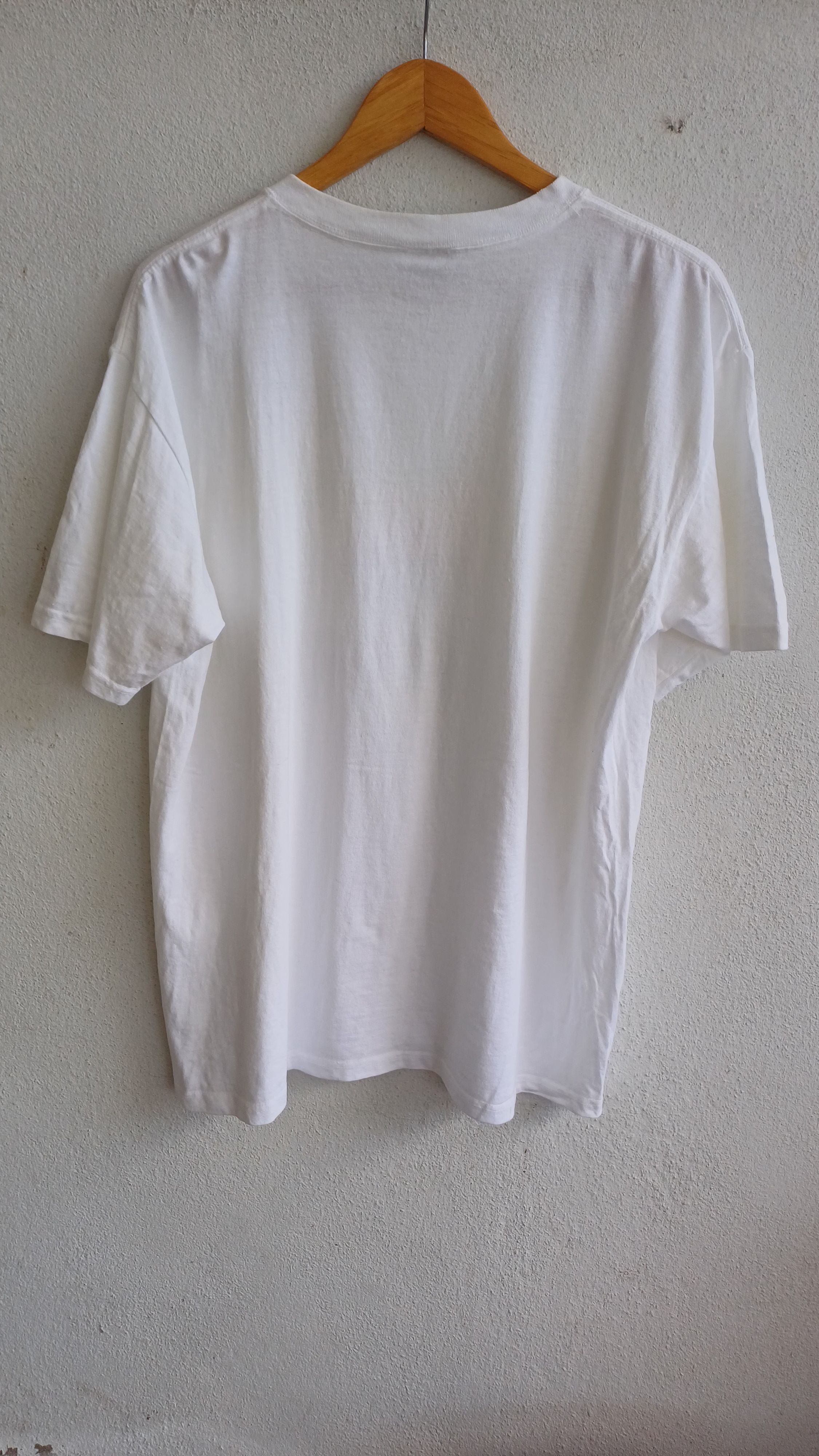 Apple Apple Vintage 90s Rare White Tees Size US L / EU 52-54 / 3 - 3 Thumbnail