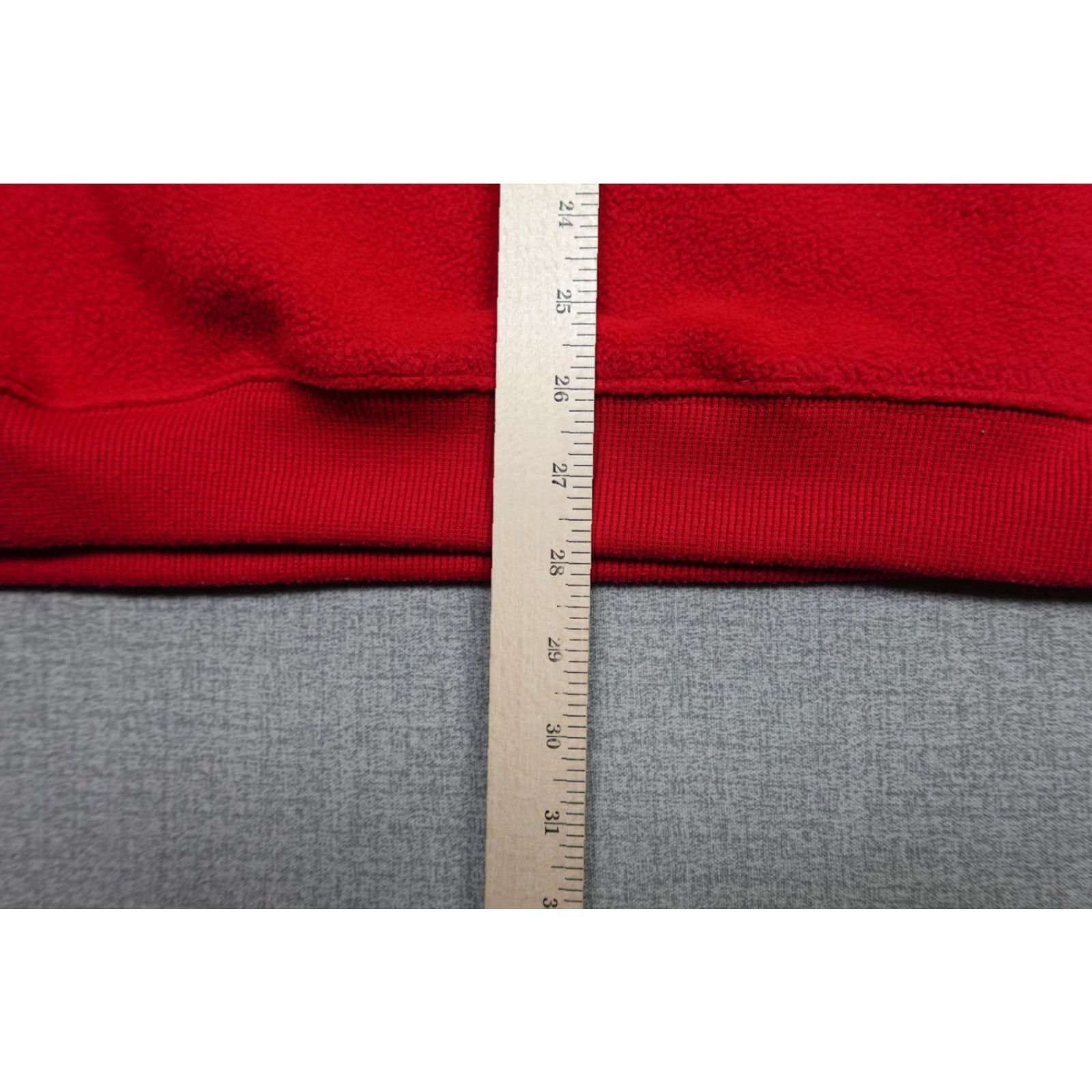 Vintage VINTAGE Looney Tunes Sweatshirt Mens Large Red Fleece Christmas Bugs Bunny 90s Size US L / EU 52-54 / 3 - 6 Thumbnail