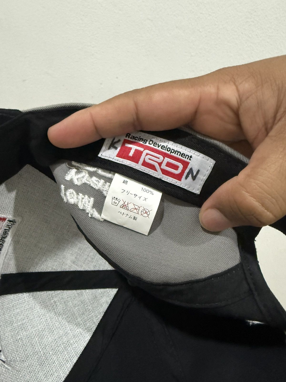Japanese Brand VTG TRD Racing Hat Size ONE SIZE - 8 Thumbnail