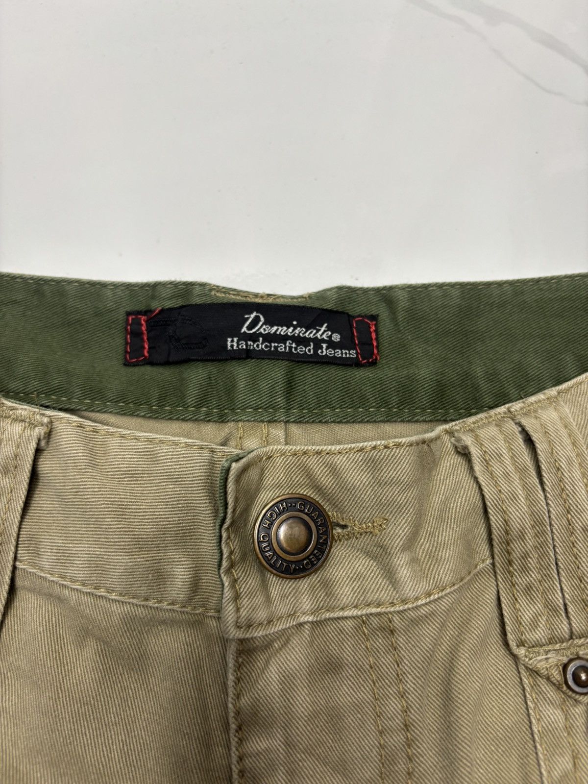 If Six Was Nine × Vintage 💥TWISTED💥DOMINATE MULTI POCKET CARGO PANTS Size US 33 - 9 Thumbnail