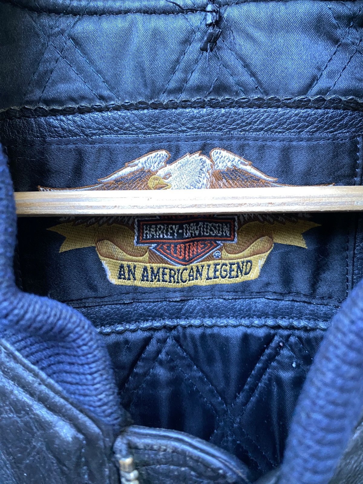 Harley Davidson Harley Davidson Motorcycle Leather Bomber Jacket Rare Find! Size US L / EU 52-54 / 3 - 6 Thumbnail