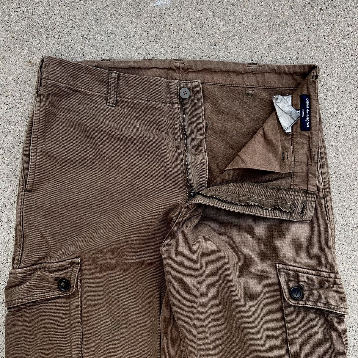 Comme des Garcons Homme Brown comme des garçons cargo pants Size US 36 / EU 52 - 2 Thumbnail