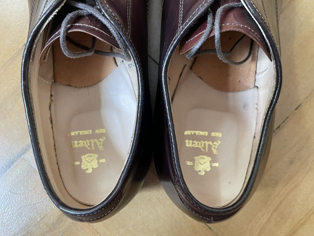 Alden Alden 56201 shoes, col 8 shell cordovan, modified last (8D) Size US 8 / EU 41 - 6 Thumbnail