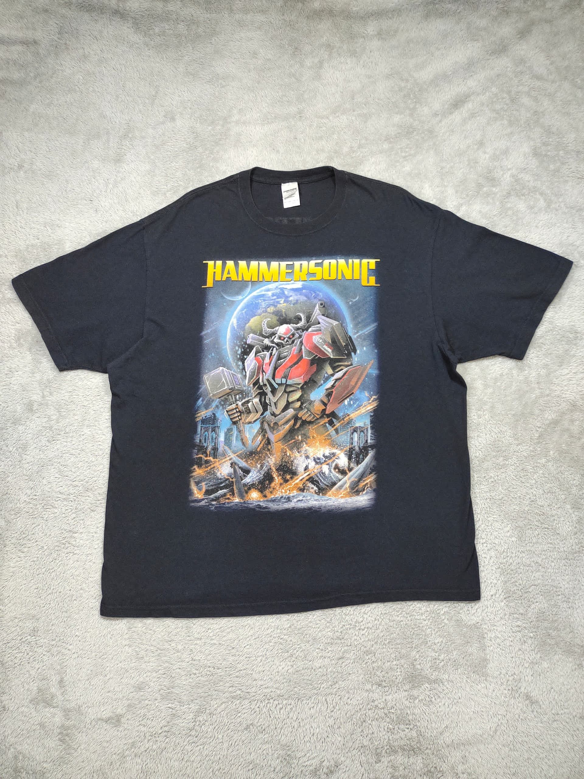 Band Tees HAMMERSONIC MEGADETH METAL BLACK T SHIRT Size US XXL / EU 58 / 5 - 1 Thumbnail