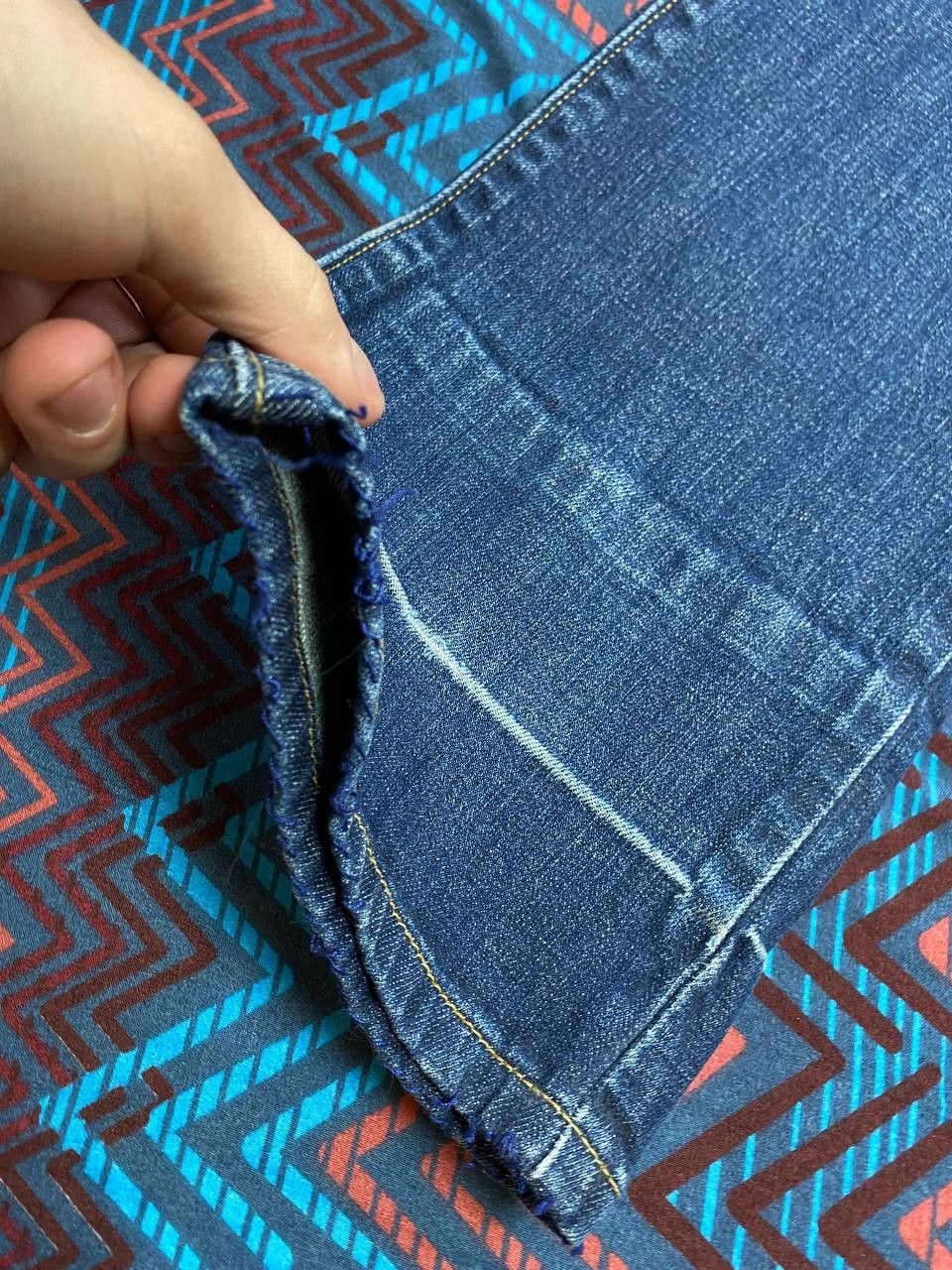 Levi's × Vintage Vintage Levis 505 Flare Dark Wash Denim Jeans Size 28" / US 6 / IT 42 - 16 Thumbnail