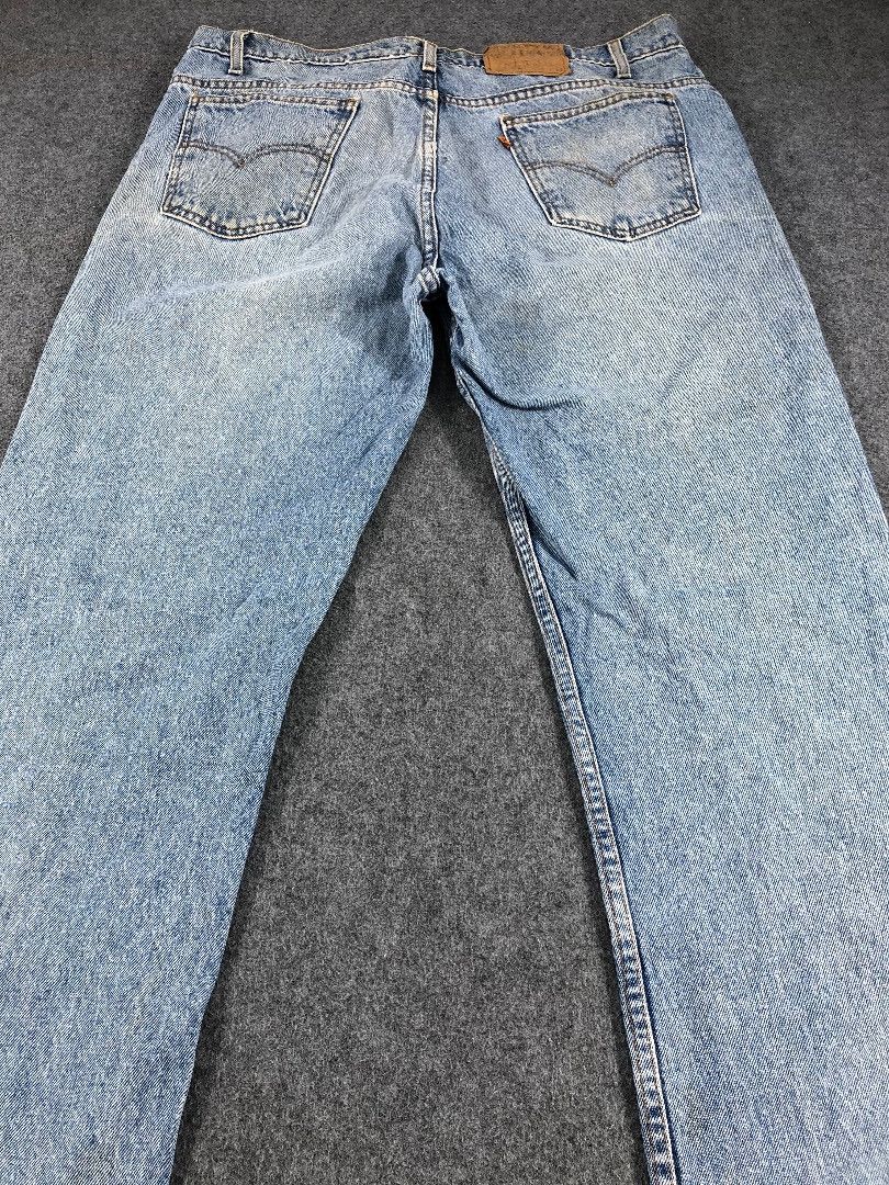 Levi's Vintage Light Wash Levis 505 Orange Tab Jeans-JM663 Size US 39 - 4 Thumbnail