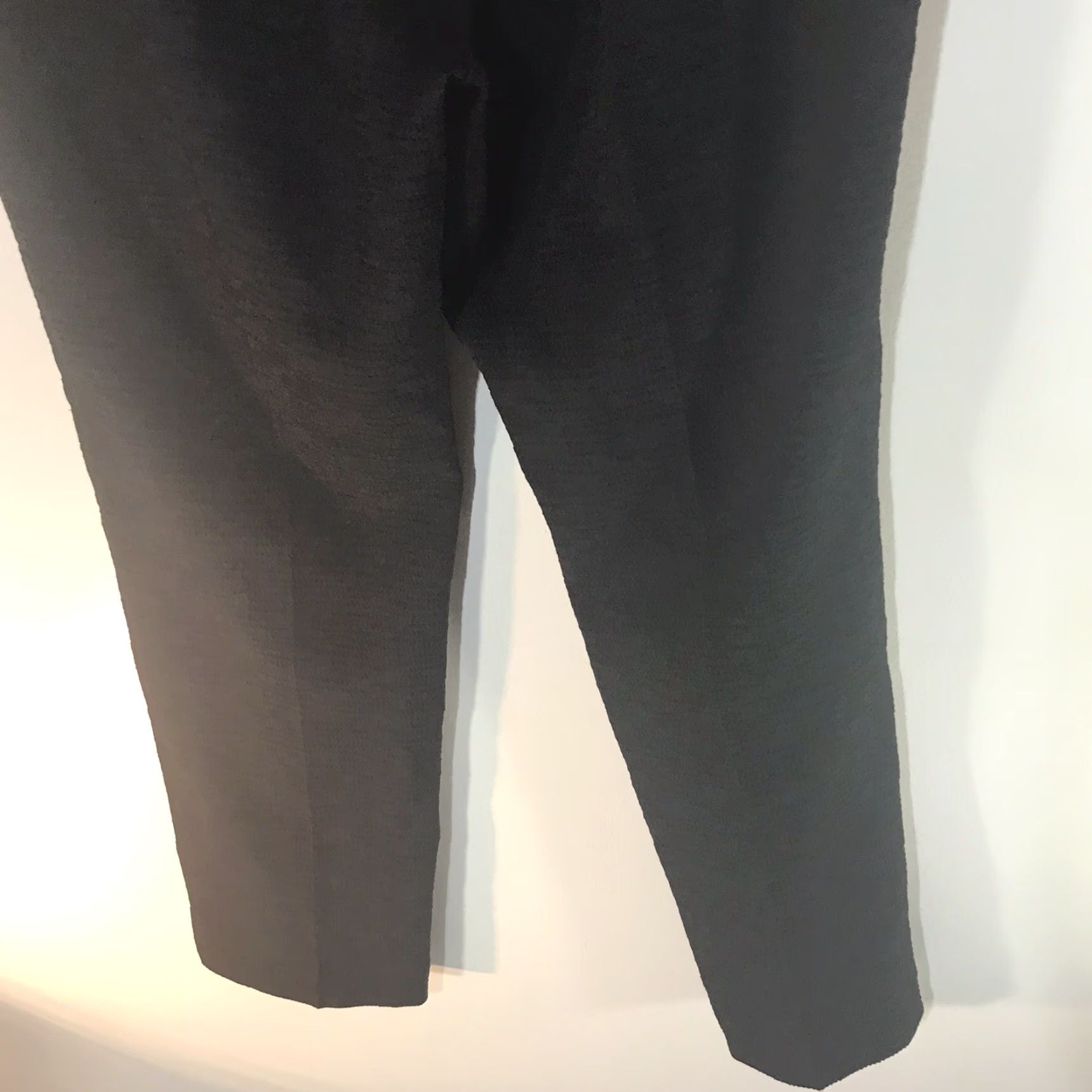 Kasper Kasper Black Textured Dress Pants Womens Size 14P Vietnam Size 36" / US 14 / IT 50 - 7 Thumbnail