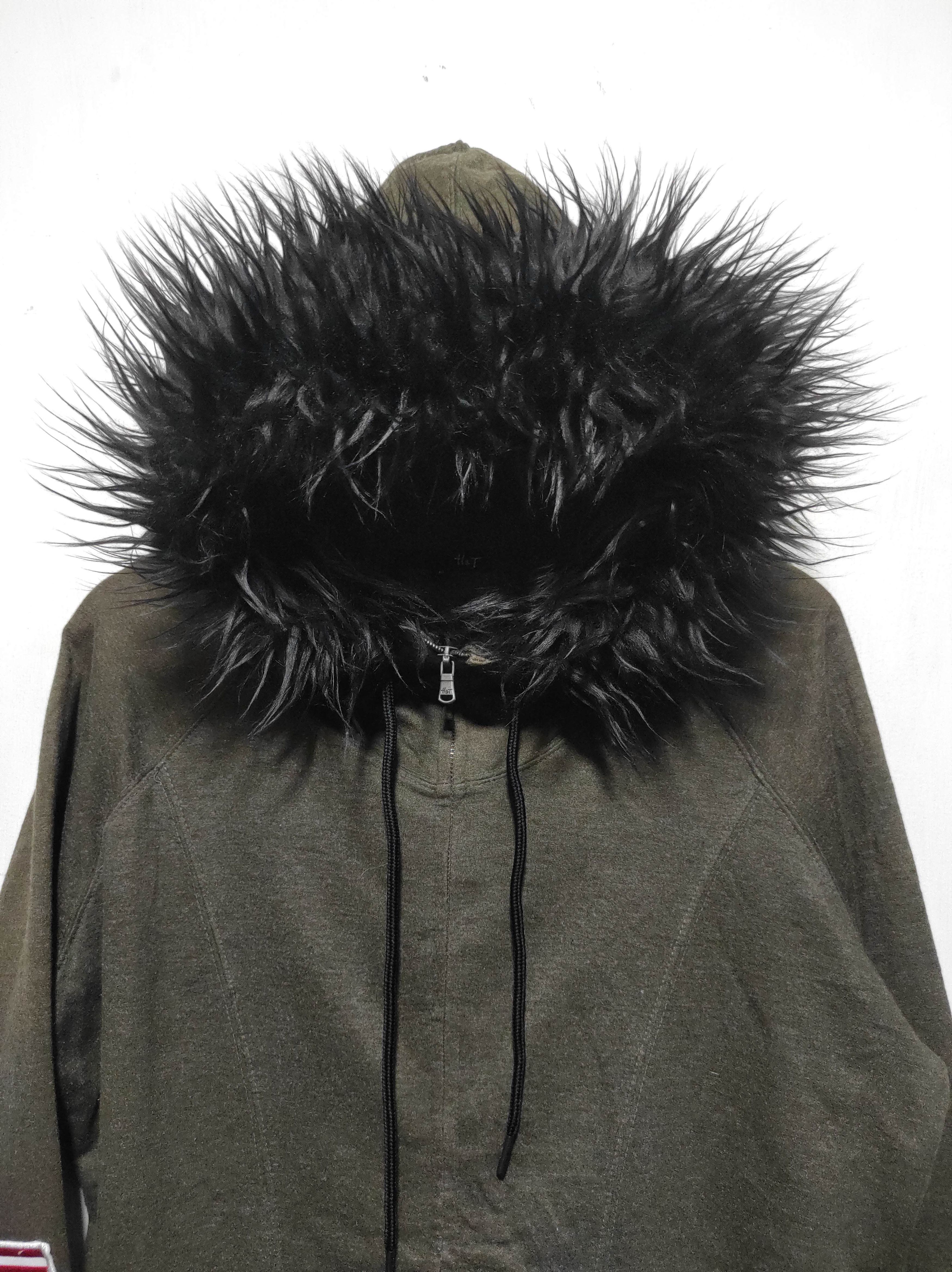 If Six Was Nine H&T Studed Zipper Fur Hoodie LGB style Size US M / EU 48-50 / 2 - 3 Thumbnail