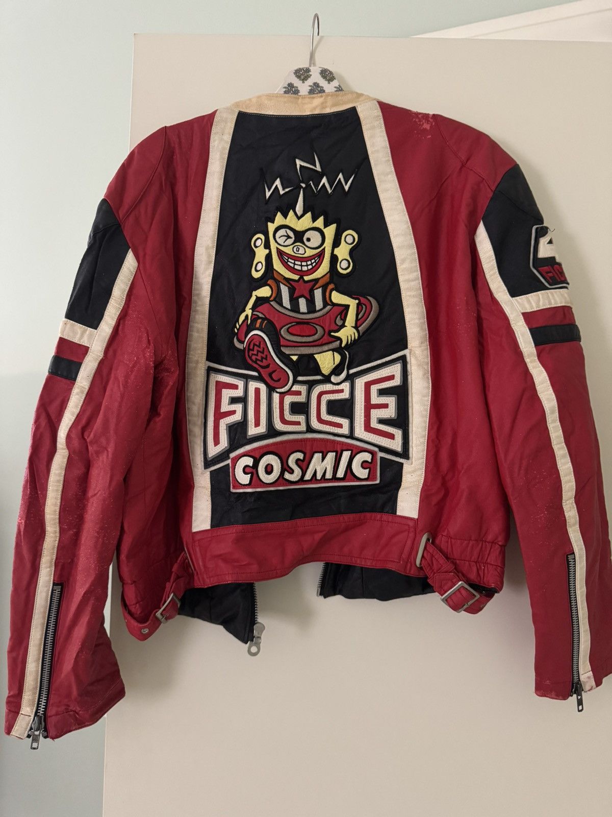Yoshiyuki Konishi Yoshiyuki Konishi Ficce Leather Moto Jacket Size S / US 4 / IT 40 - 3 Thumbnail