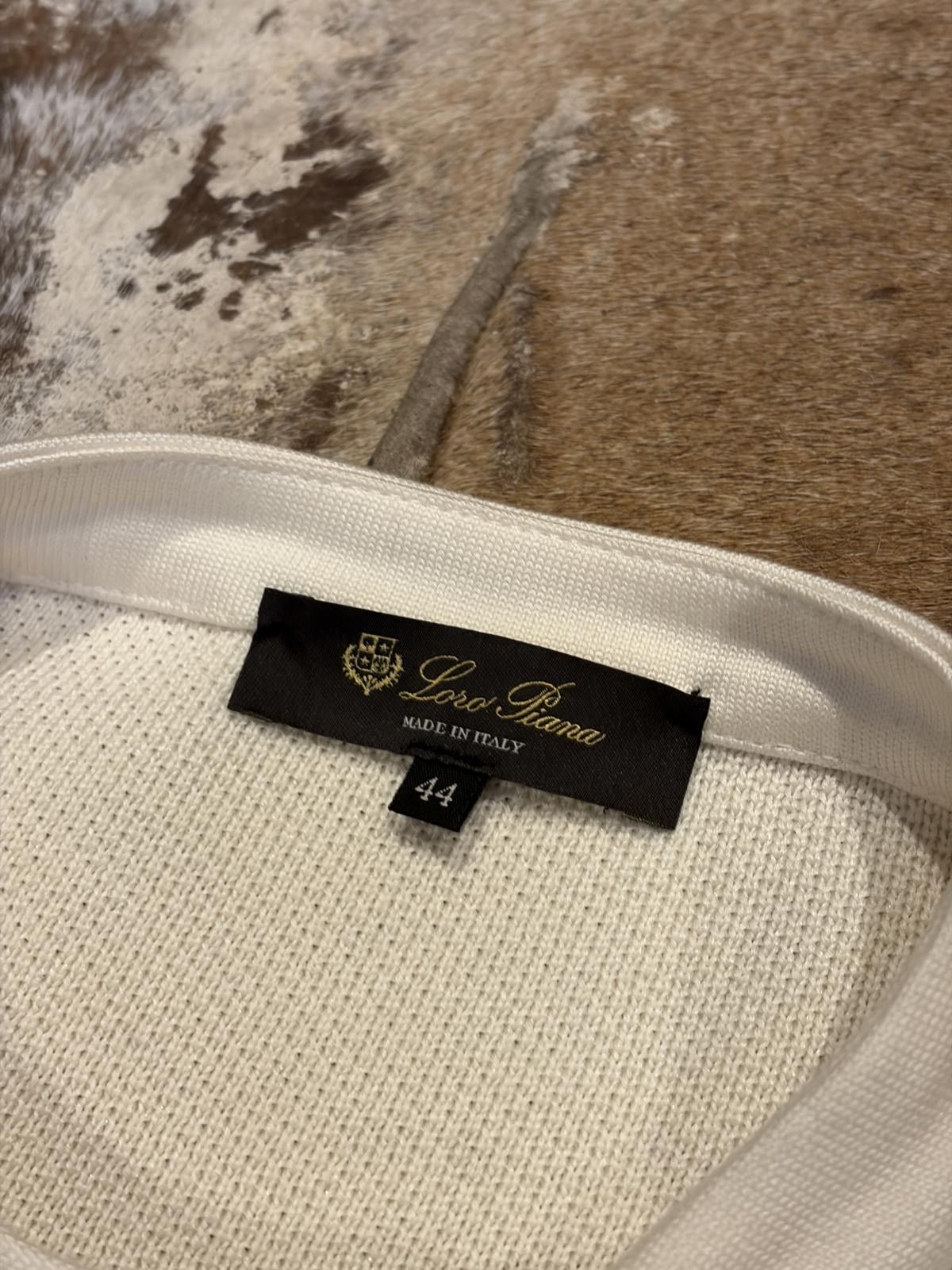 Loro Piana Loro Piana Cotton–Silk Zip Bomber Size M / US 6-8 / IT 42-44 - 2 Thumbnail