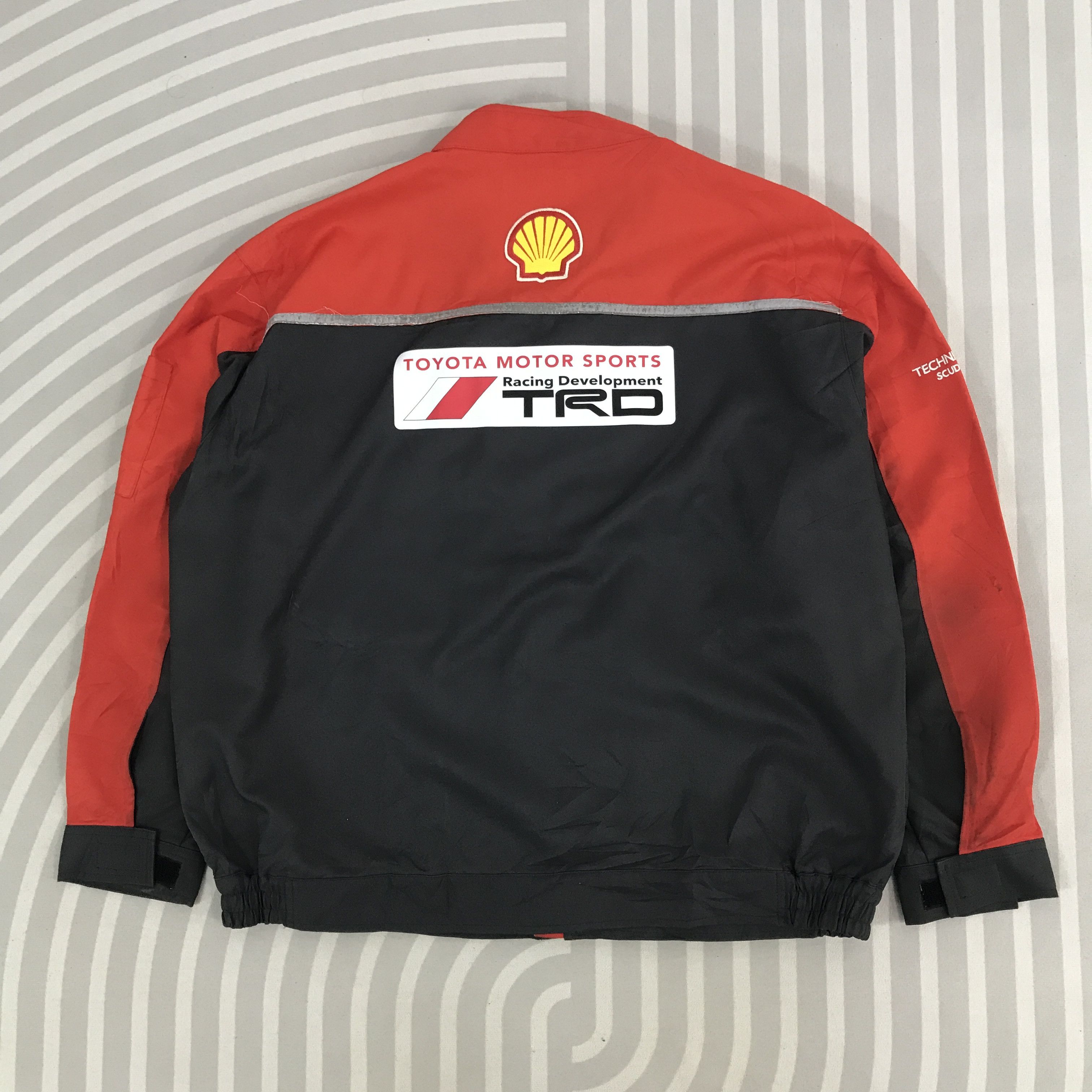 Japanese Brand × Vintage Vintage Shell Helix x Toyota TRD Racing Jacket Size US XL / EU 56 / 4 - 3 Thumbnail