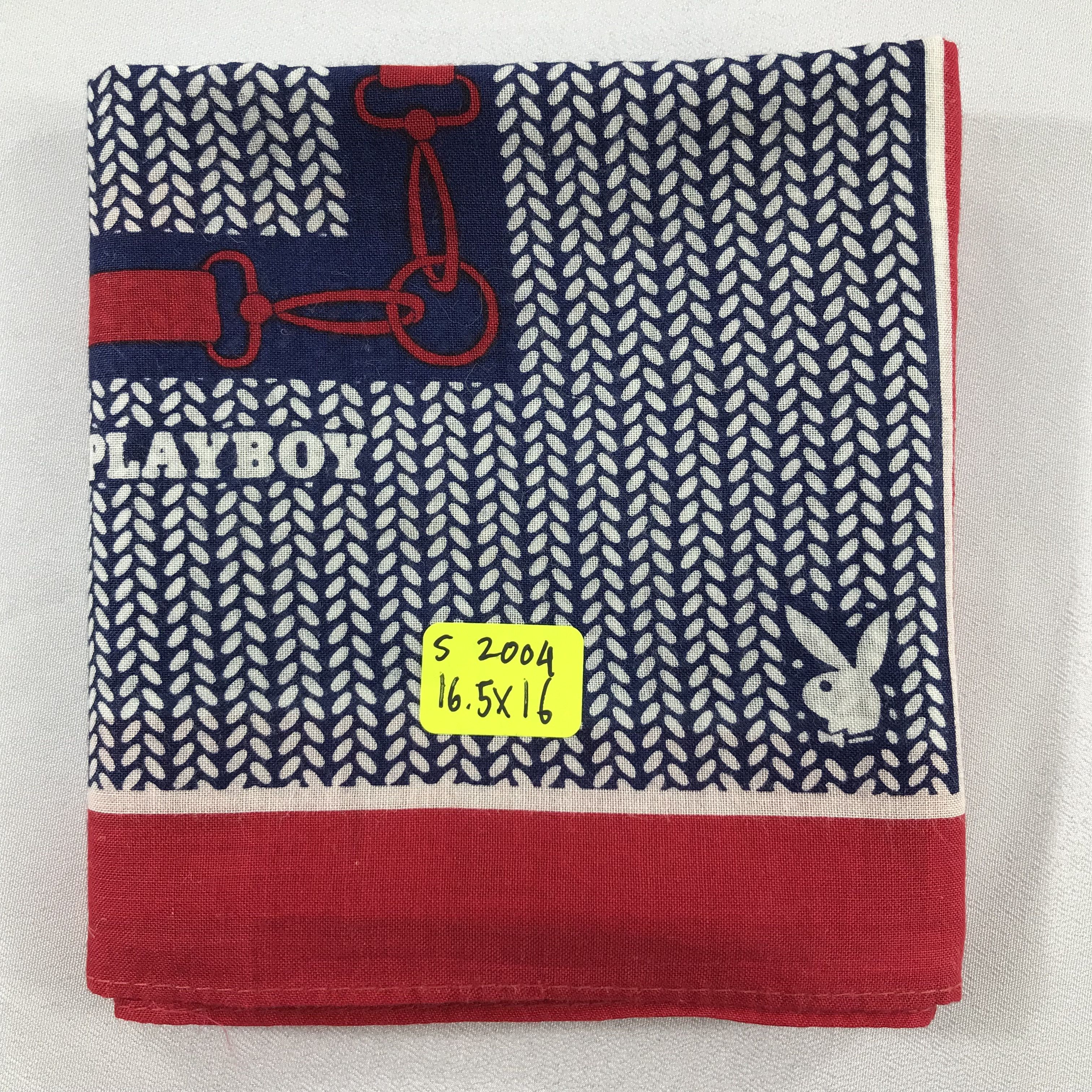 Playboy × Vintage Playboy Bandana / Handkerchief / Neckerchief - S2004 Size ONE SIZE - 5 Thumbnail