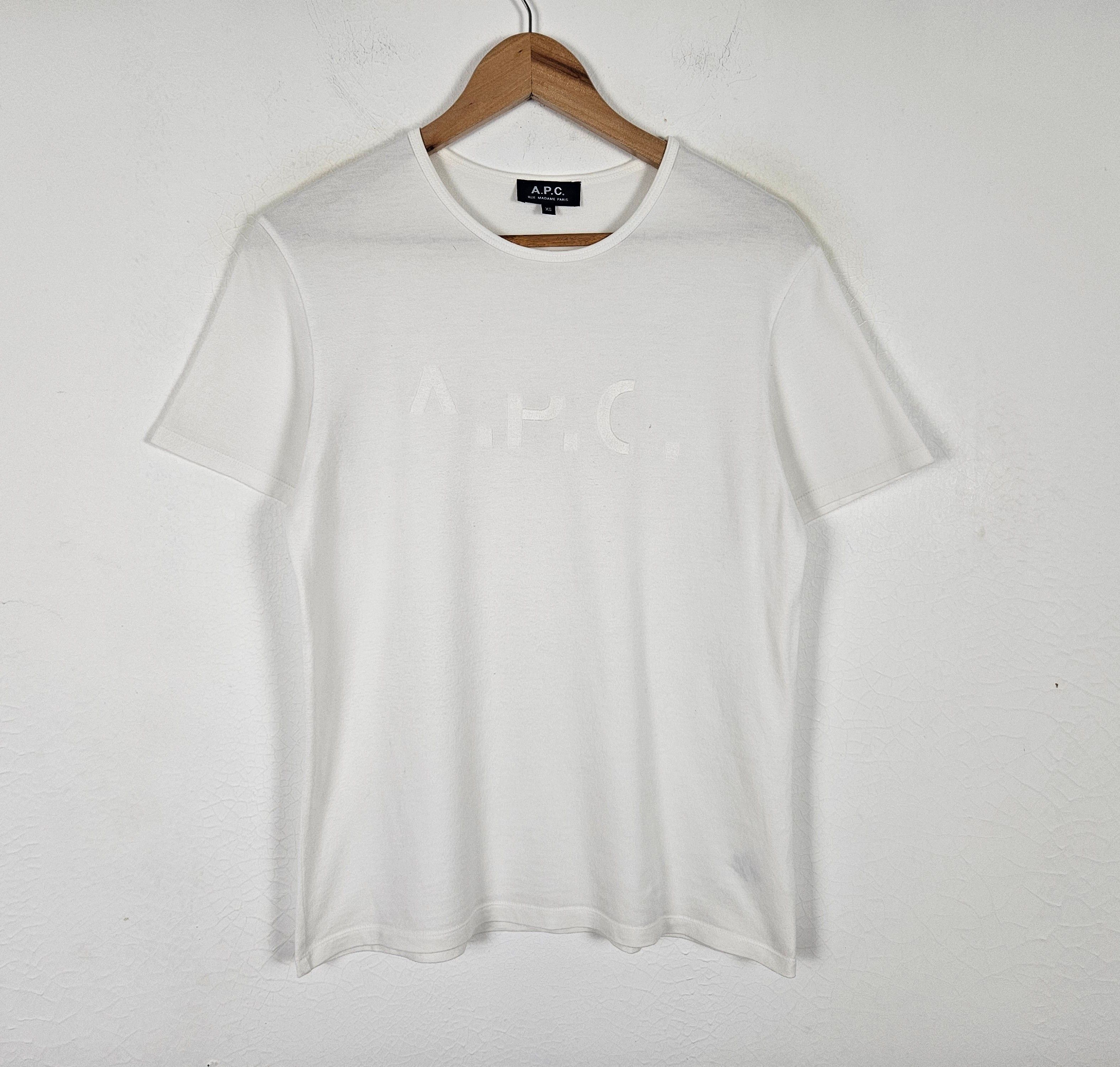 A.P.C. APC Rue Madame Paris embroidery shirt Size US XS / EU 42 / 0 - 2 Thumbnail