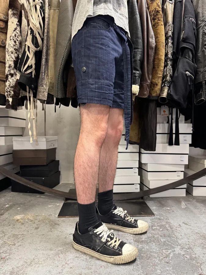 Prada SS2009 Prada Raw Denim Short Size US 28 / EU 44 - 3 Thumbnail