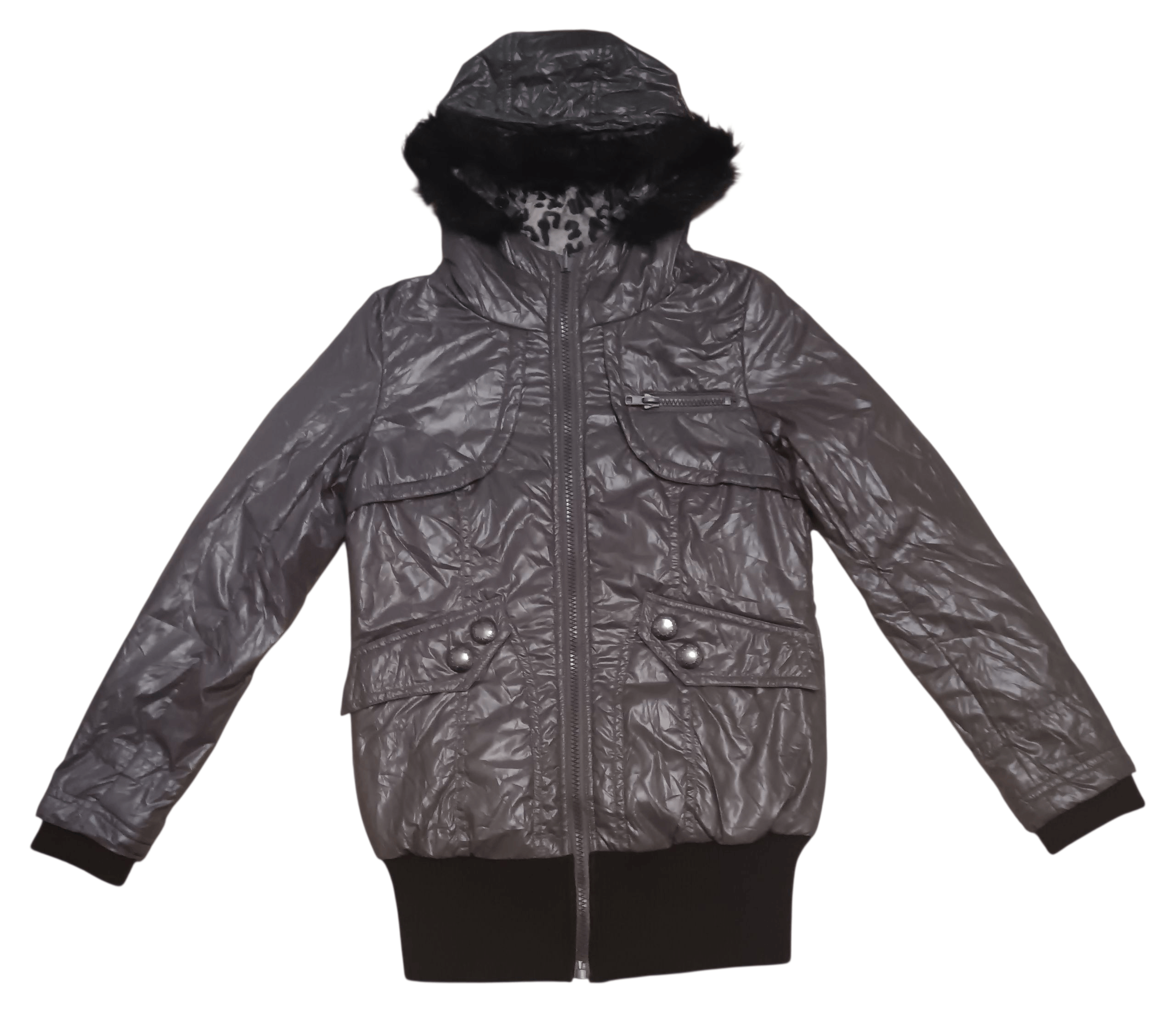 Japanese Brand GHOST OF HARLEM LEOPARD REVERSIBLE LIGHT PUFFER JACKET Size US M / EU 48-50 / 2 - 2 Thumbnail