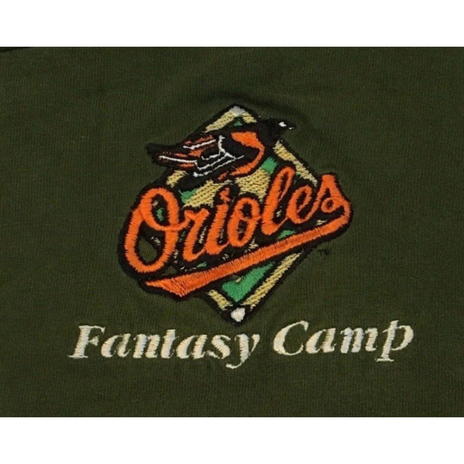 Vintage VINTAGE Baltimore Orioles Fantasy Camp Faded Distress Shirt M Baseball Grunge Shirt Mens Green 90s Orioles Fantasy Camp Grunge Vintage 90s Baltimore Size US M / EU 48-50 / 2 - 3 Thumbnail