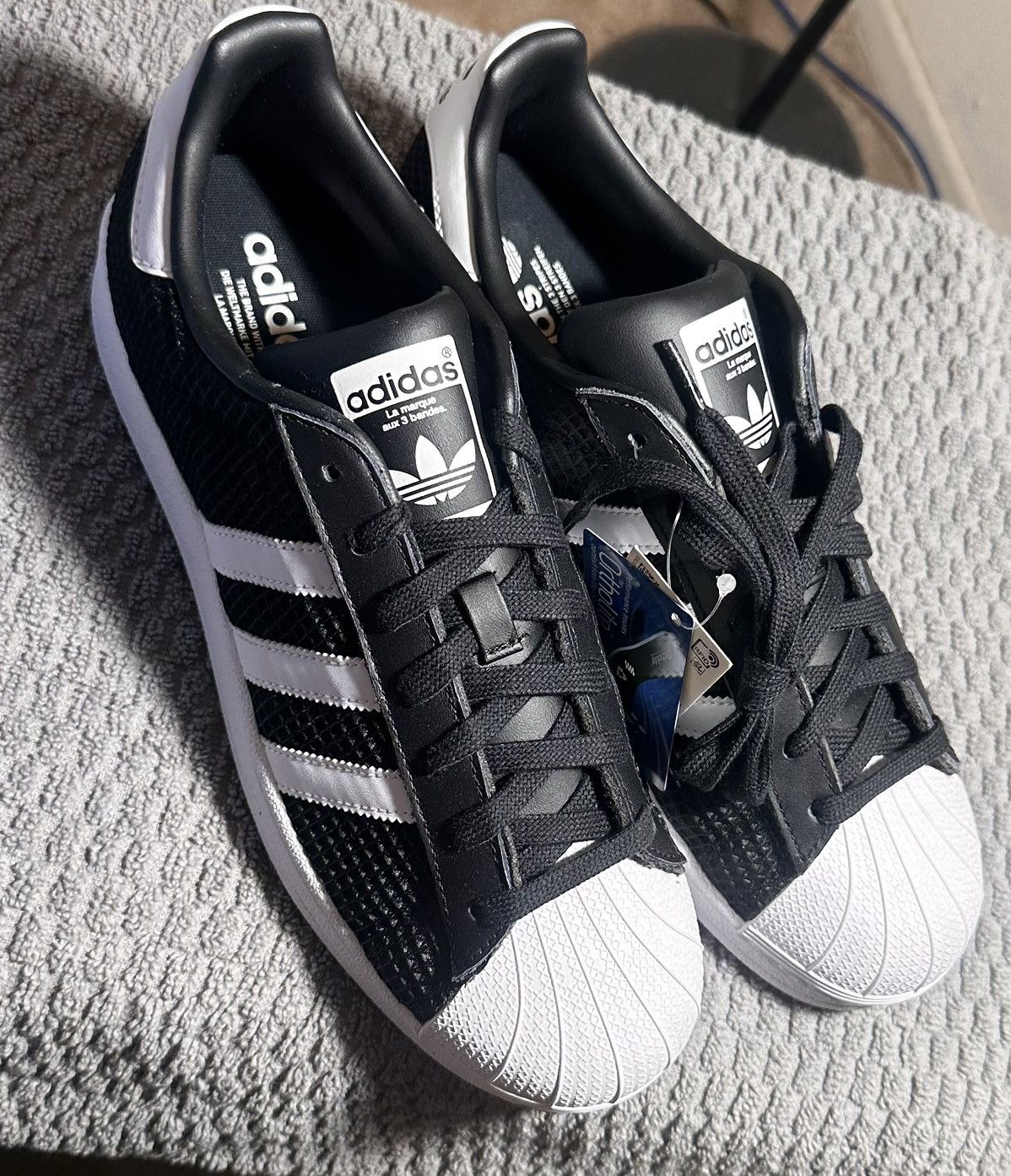 Adidas superstar snake black best sale