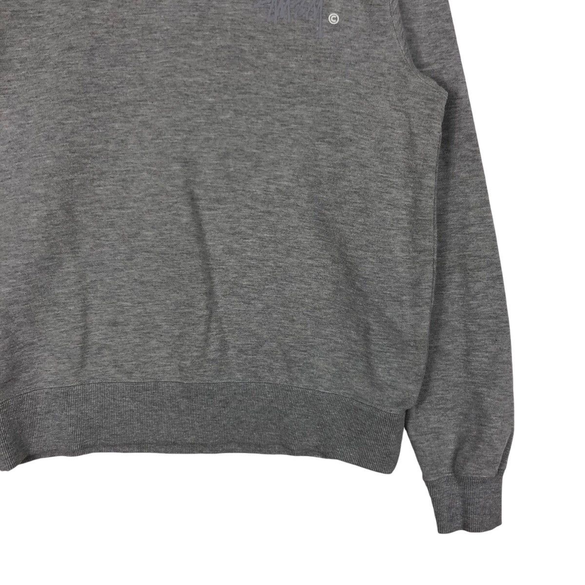 Japanese Brand × Stussy Vintage Stussy Japanese Brand Rare Design Grey Sweatshirt Size US S / EU 44-46 / 1 - 4 Thumbnail