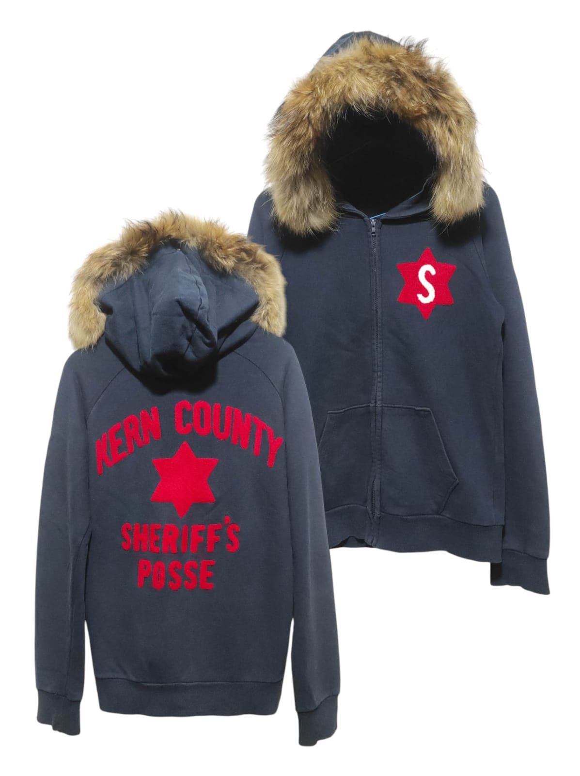 Hysteric Glamour Kern County Sheriff's Posse Zip Fur Hoodie LGB style Size US M / EU 48-50 / 2 - 1 Thumbnail