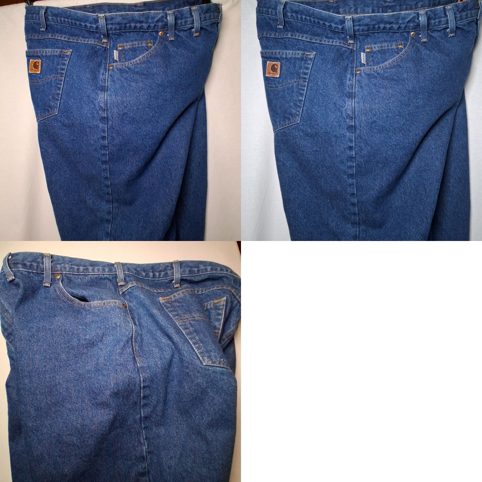Carhartt Carhartt Jeans Men 44x32 Workwear Jeans Blue Denim 5-Pocket Regular Straight DST B17 DST Size US 44 / EU 60 - 10 Thumbnail