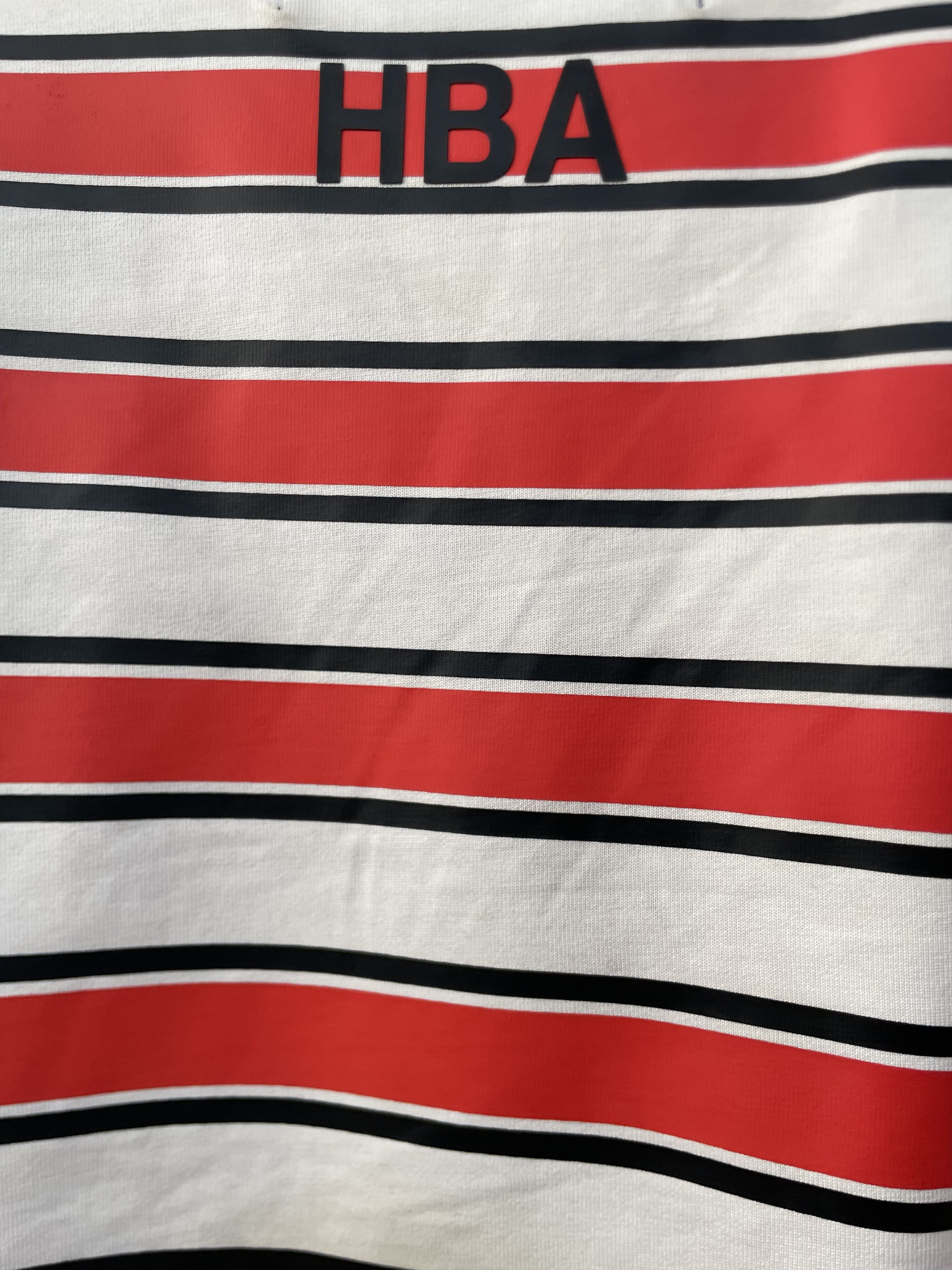 Hood By Air RARE HBA OVERSIZED STRIPED BUTTON SLEEVE TOP Size US L / EU 52-54 / 3 - 3 Thumbnail