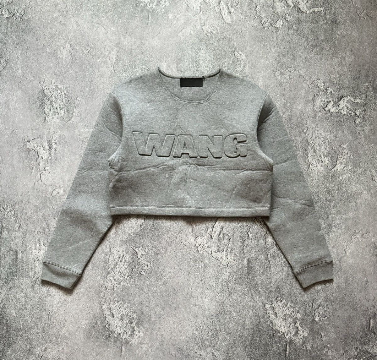 Alexander Wang × H&M Alexander wang x H&M S Wmns crop scuba sweatshirt jumper 00s Size S / US 4 / IT 40 - 9 Thumbnail