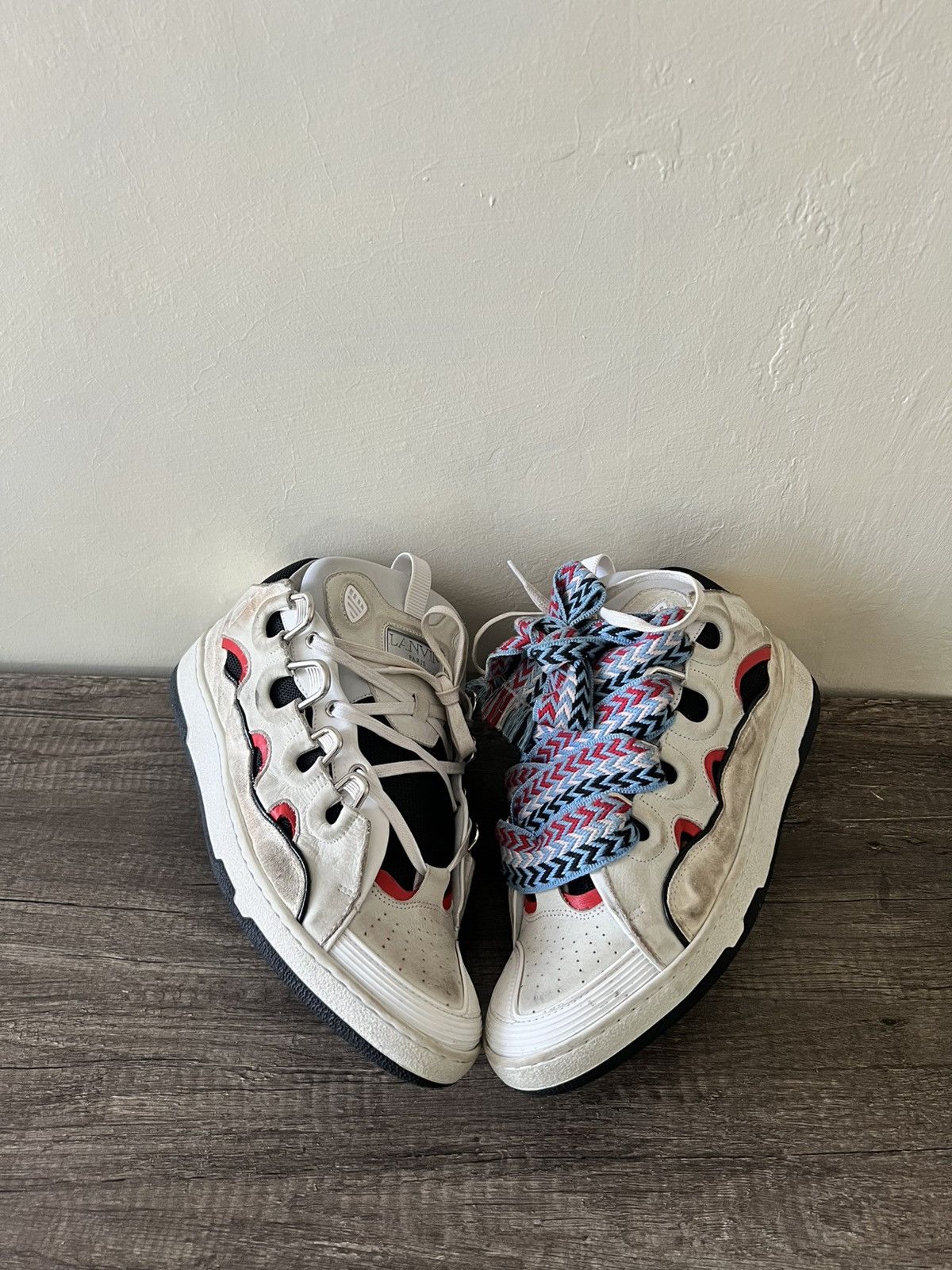 Lanvin LANVIN CURB SNEAKERS Size US 12 / EU 45 - 3 Thumbnail
