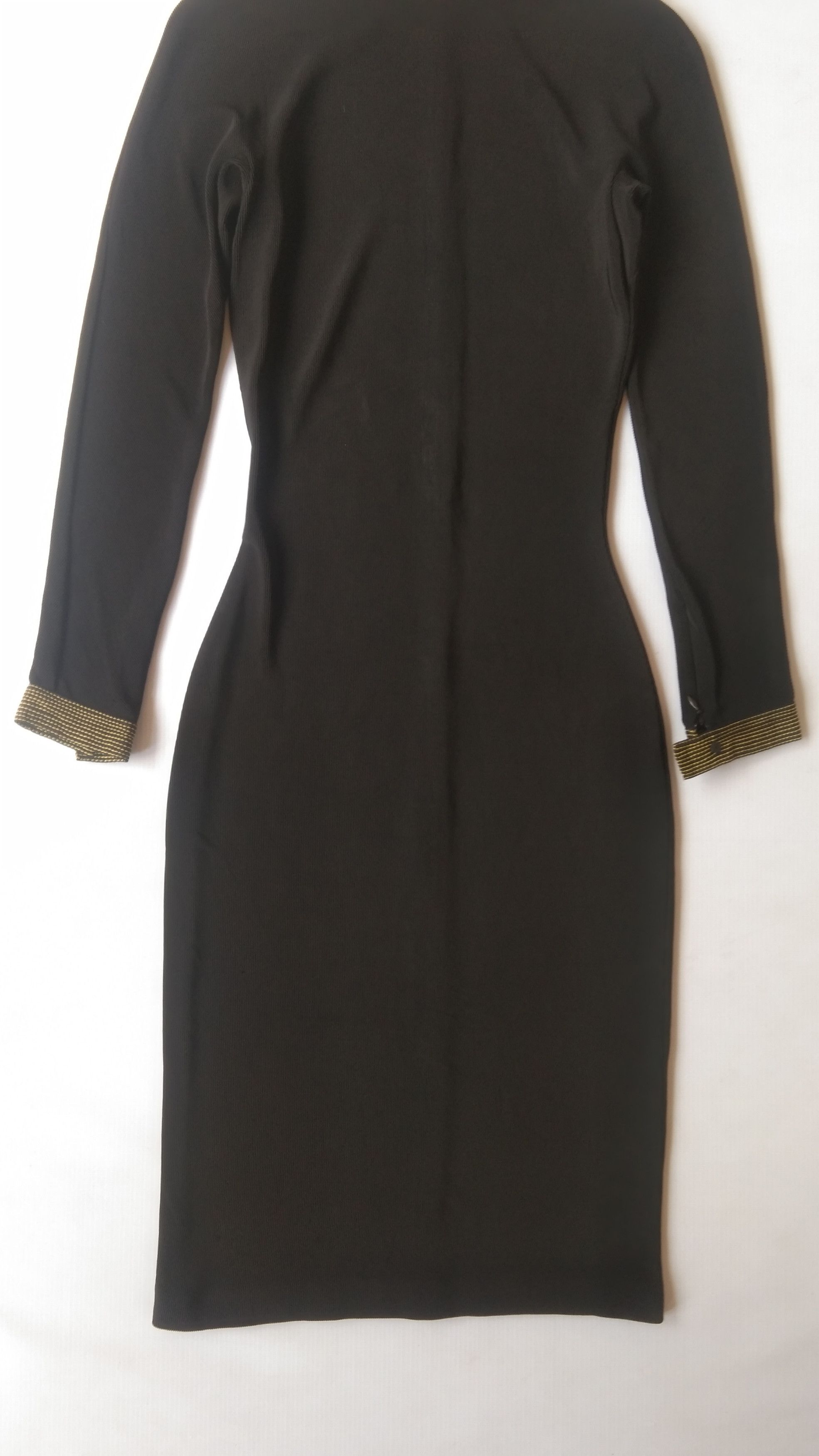 Versace Black Giani versace long dress Size XS / US 0-2 / IT 36-38 - 3 Thumbnail