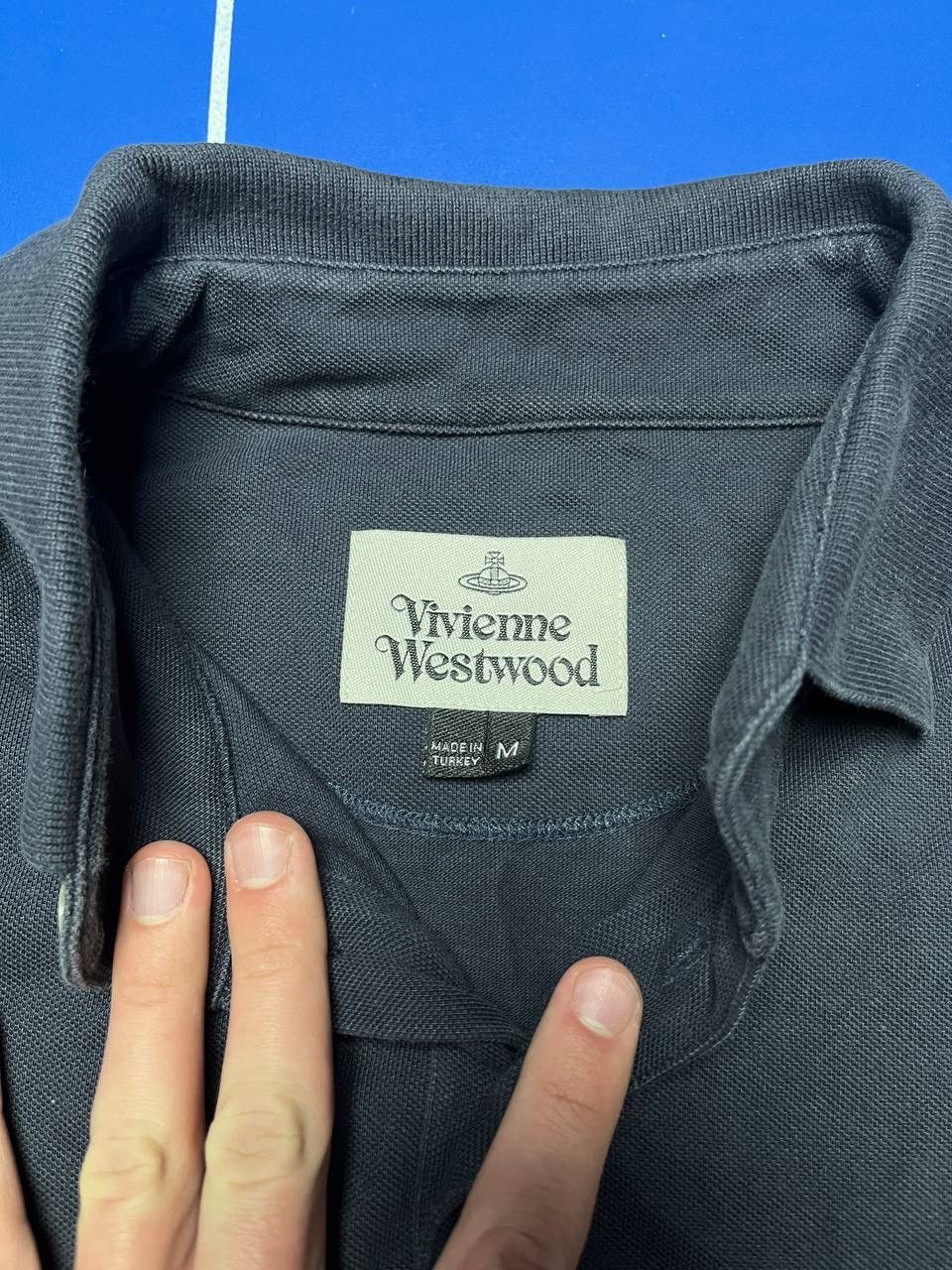 Vivienne Westwood Vivienne Westwood Polo Shirt Long Sleeve Logo Orb Men Size US M / EU 48-50 / 2 - 6 Thumbnail