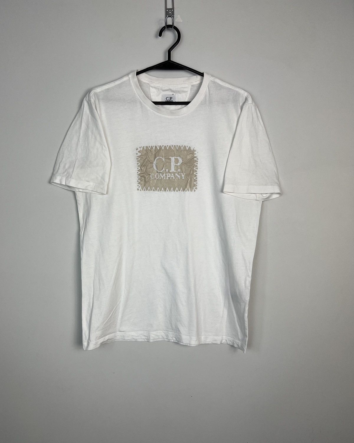 C.P. Company Tshirt CP Company Big Logo White Size US M / EU 48-50 / 2 - 1 Thumbnail