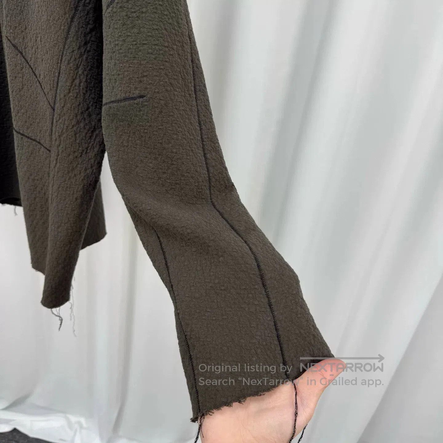TAIKAN Peng Tai Handcrafted Plant Dyed Hoodie. Size L / US 10 / IT 46 - 4 Thumbnail