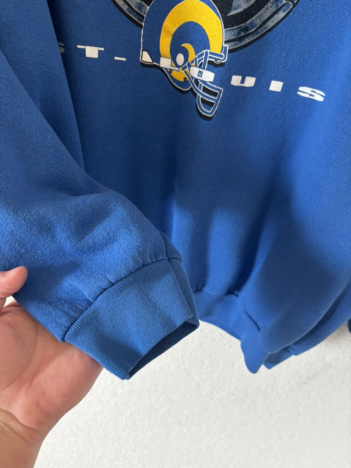 Logo 7 Vintage LA Rams crewneck XXL Size US XXL / EU 58 / 5 - 3 Thumbnail